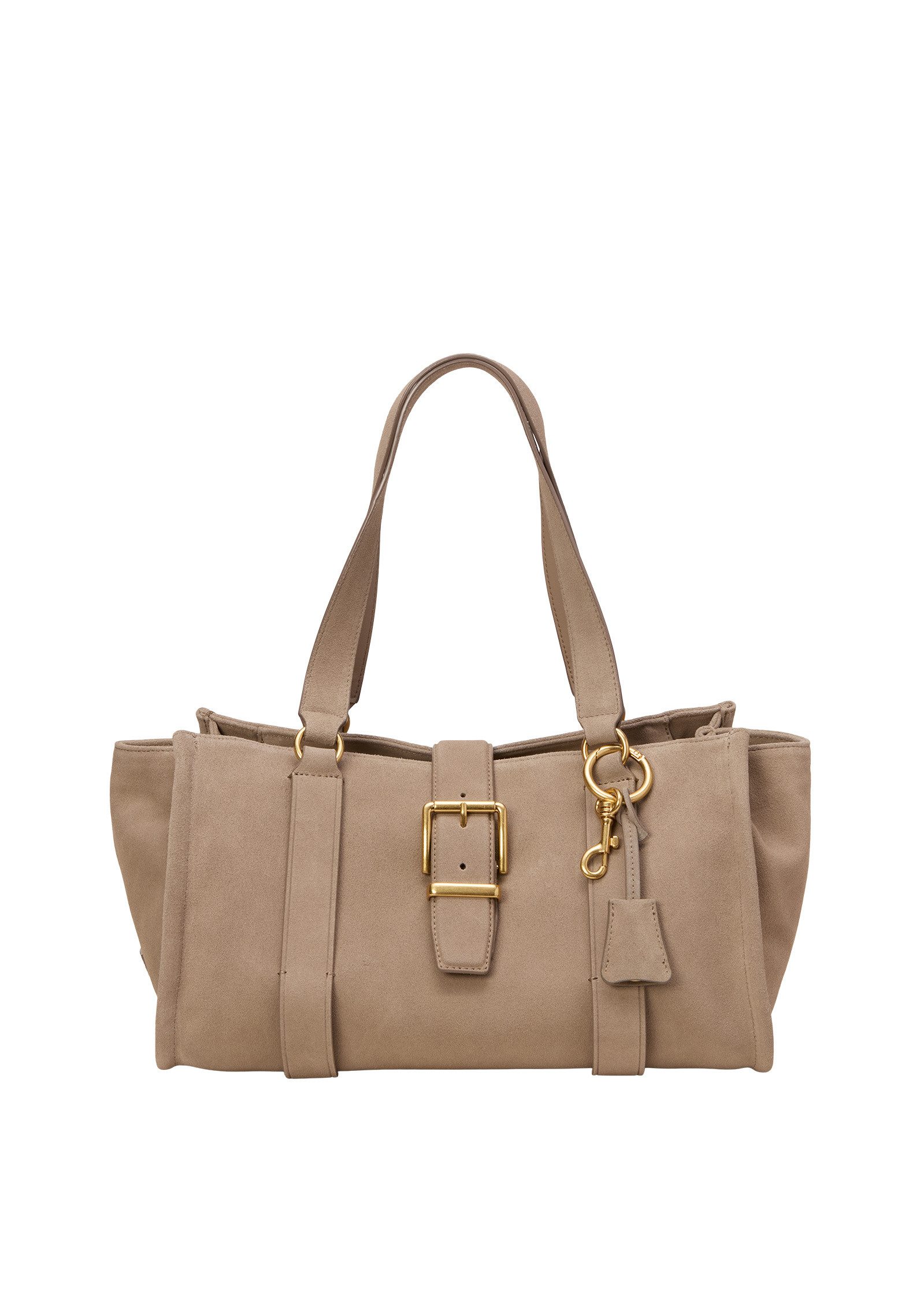 Marc O'Polo Shopper aus weichem Veloursleder