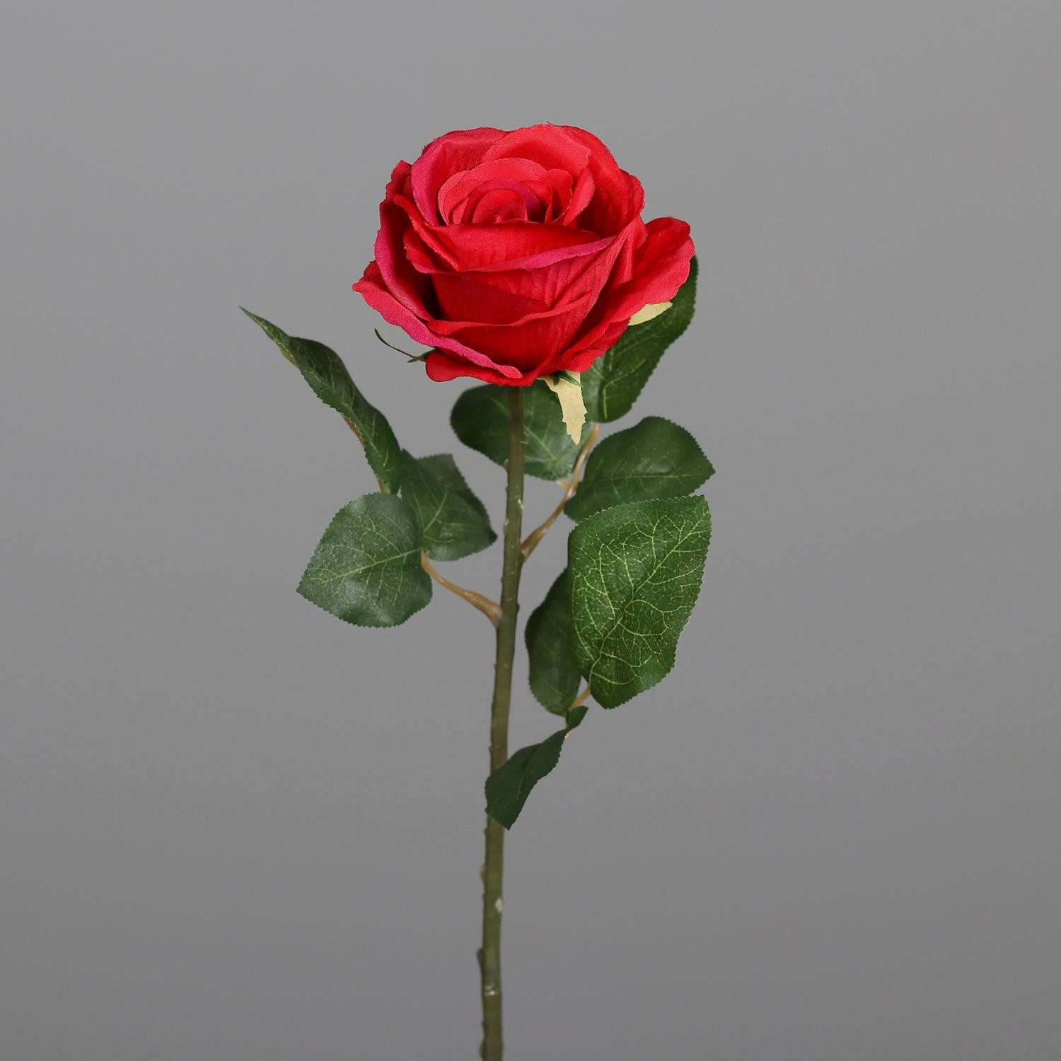 Kunstblume Rose, DPI, Höhe 48 cm, Farbe: Rot