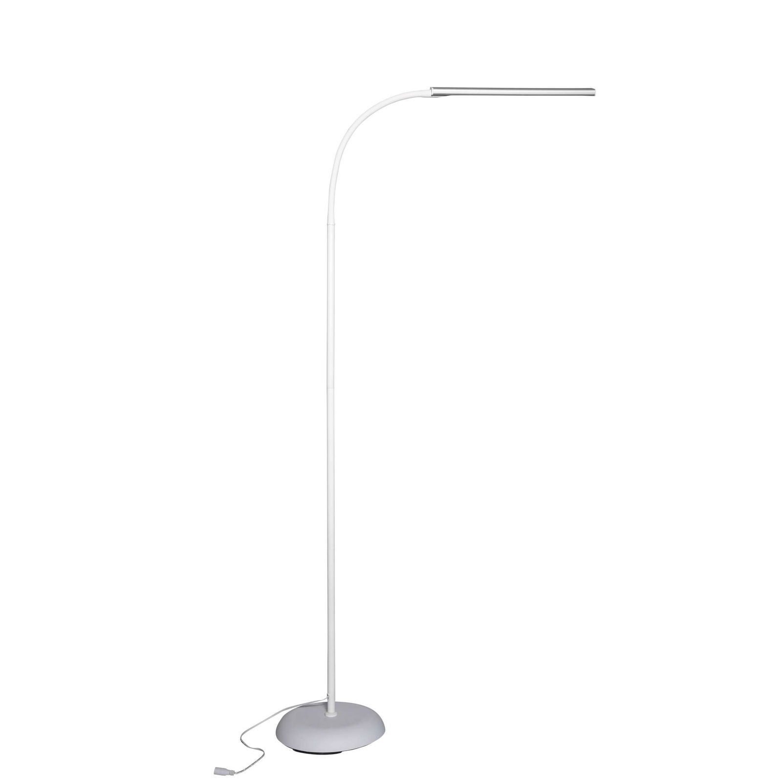 MAUL Stehlampe MAUL Standleuchte MAULpirro LED 3.000 K dimmbar Standfuß 126,3 cm weiß, LED wechselbar
