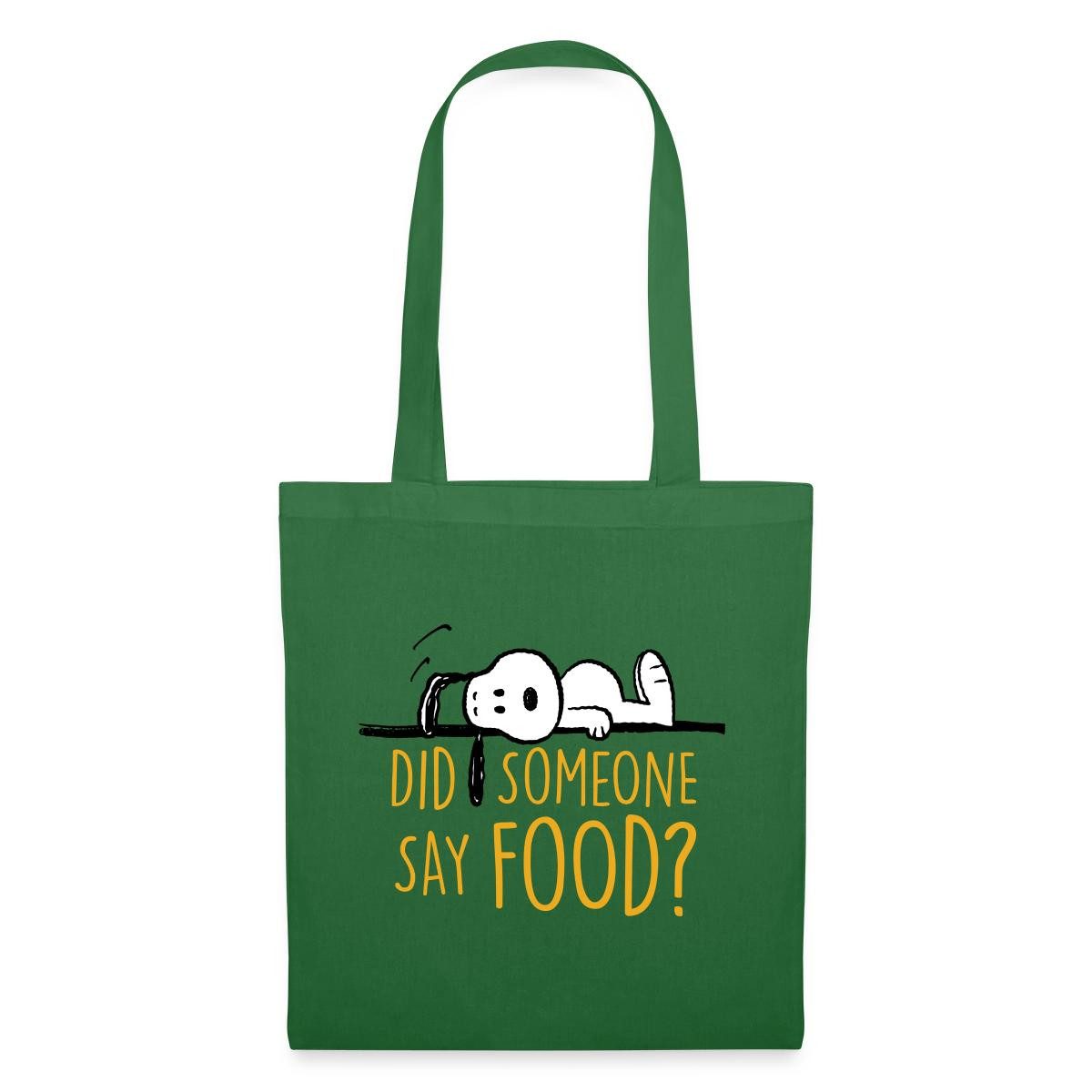 Henkeltasche Peanuts Snoopy Ich Hab Hunger Lustiger Spruch Stoffbeutel