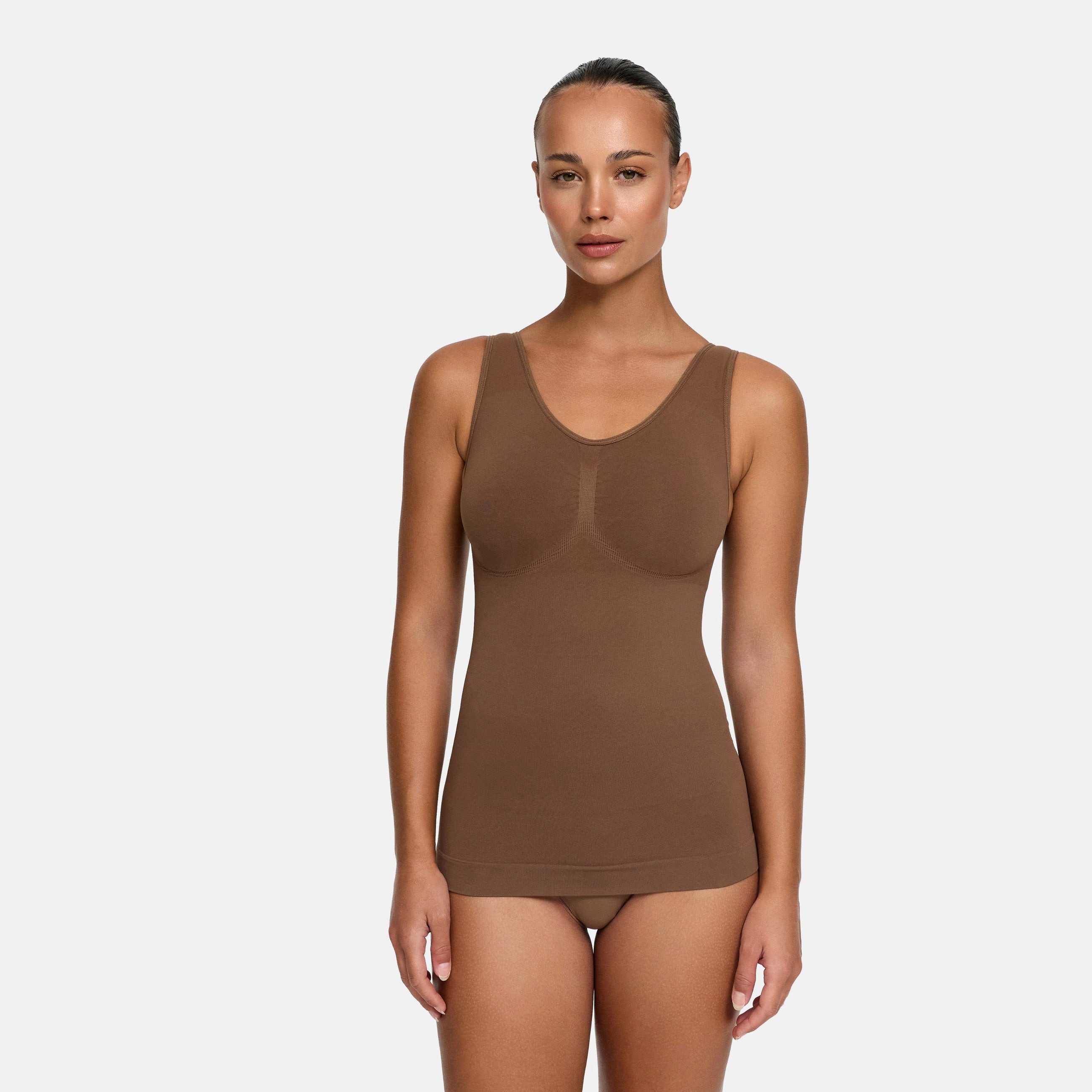 Shapingtop Shaping Unterhemd-Caramel-2XL