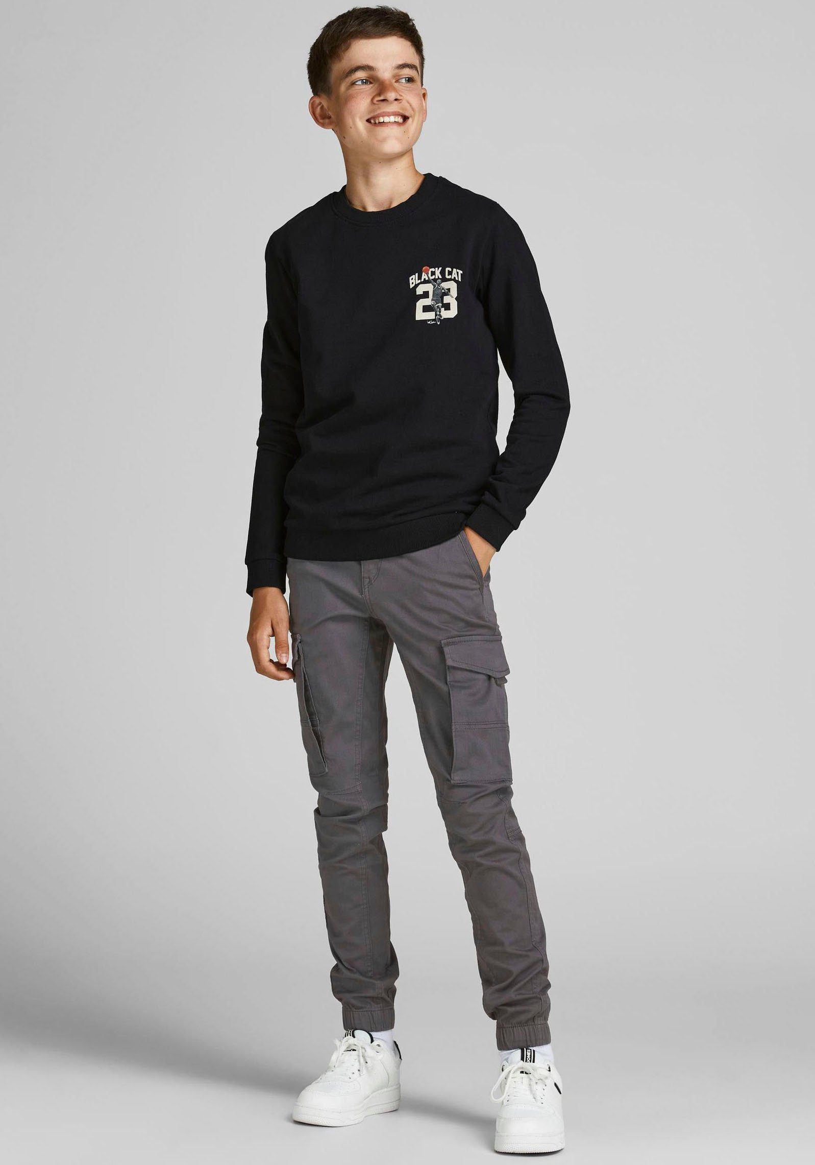 Jack & Jones Junior Cargohose | Stretchhosen