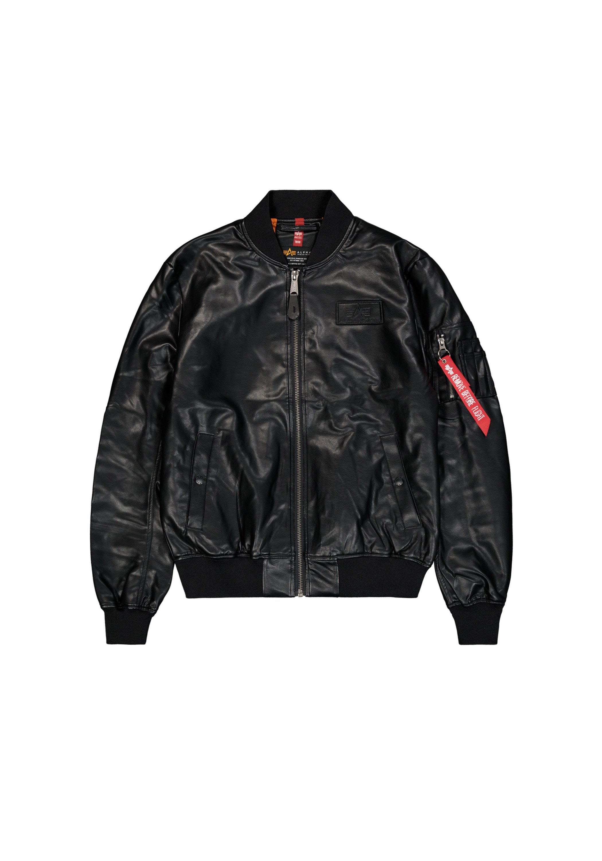 Lederjacke Alpha Industries Men - Bomber Jackets MA-1 VF Vegan Leather