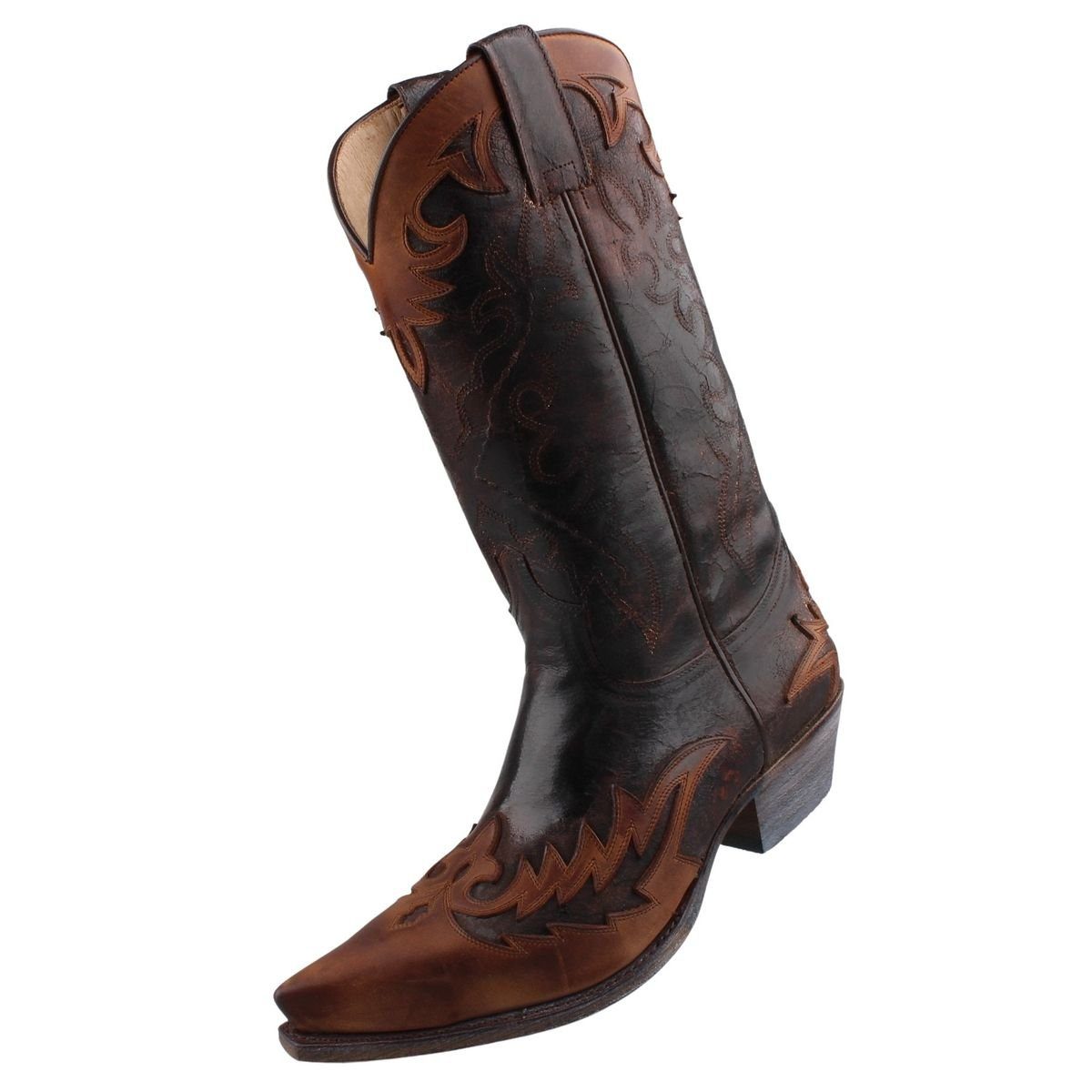 Sendra Boots 9669-Floter Tang Marron Stiefel