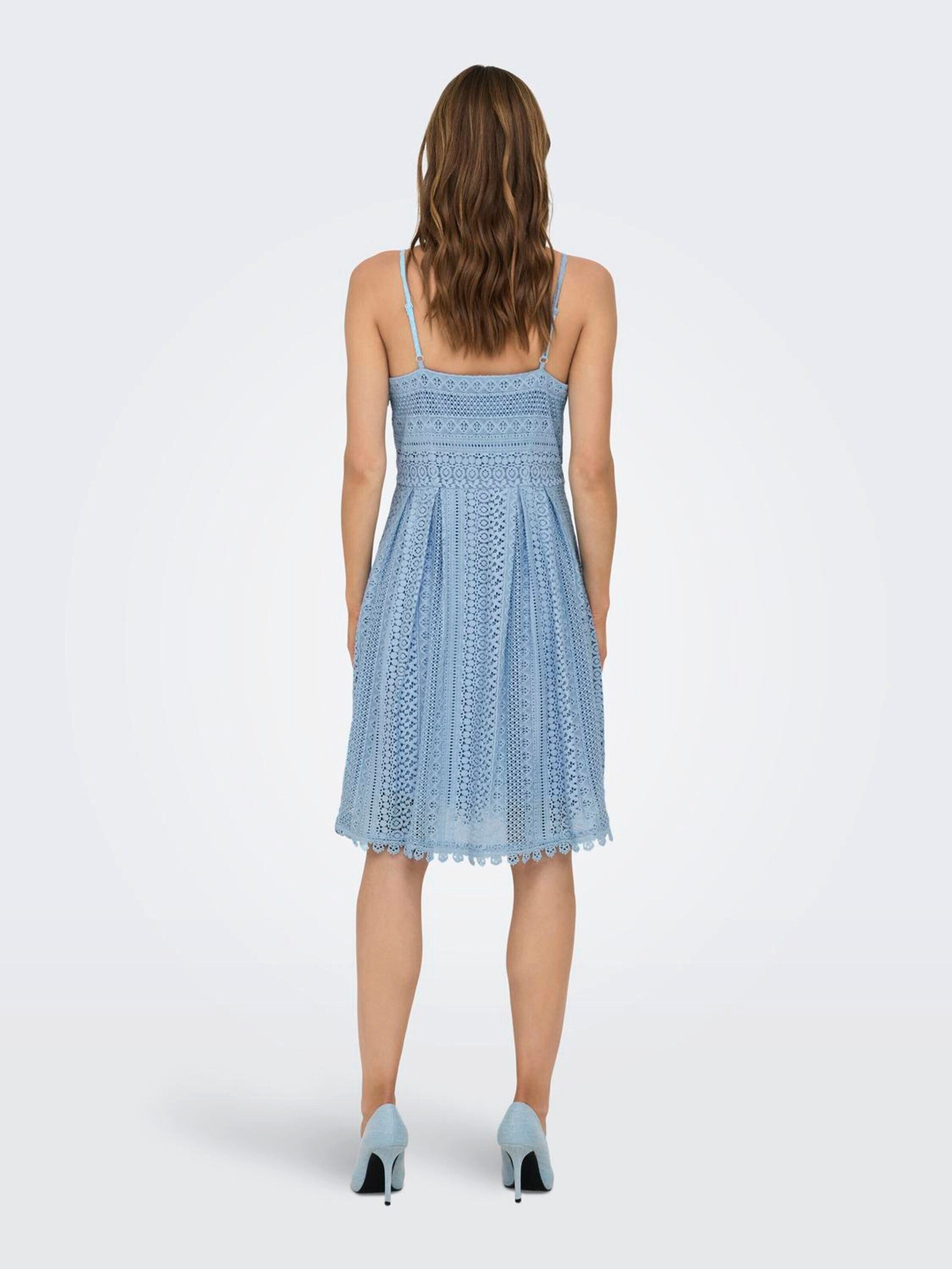 ONLY Cocktailkleid (1-tlg) Falten