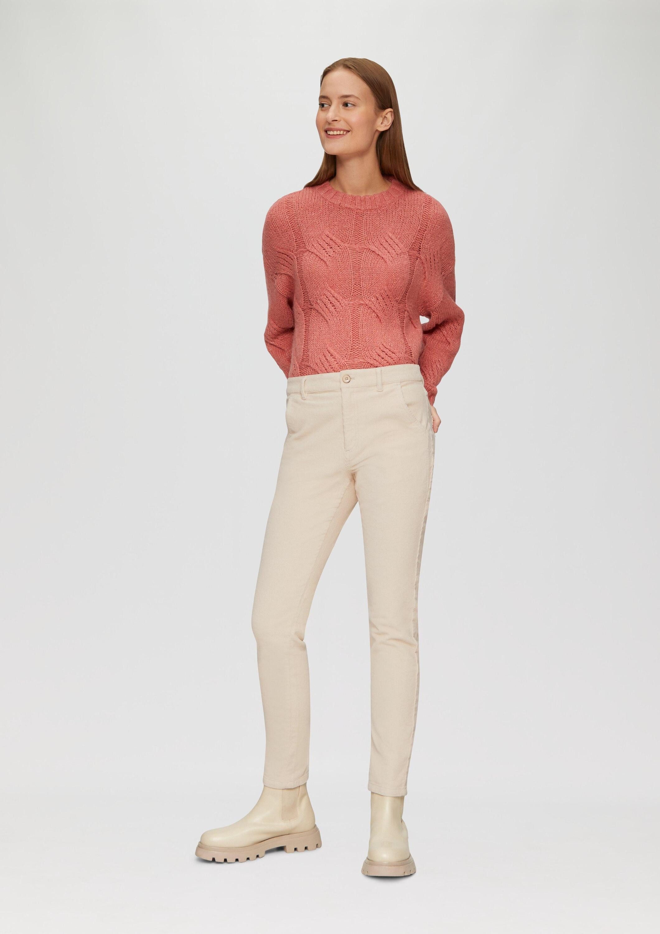 s.Oliver Chinos Hose Cordhose im Slim Fit günstig online kaufen