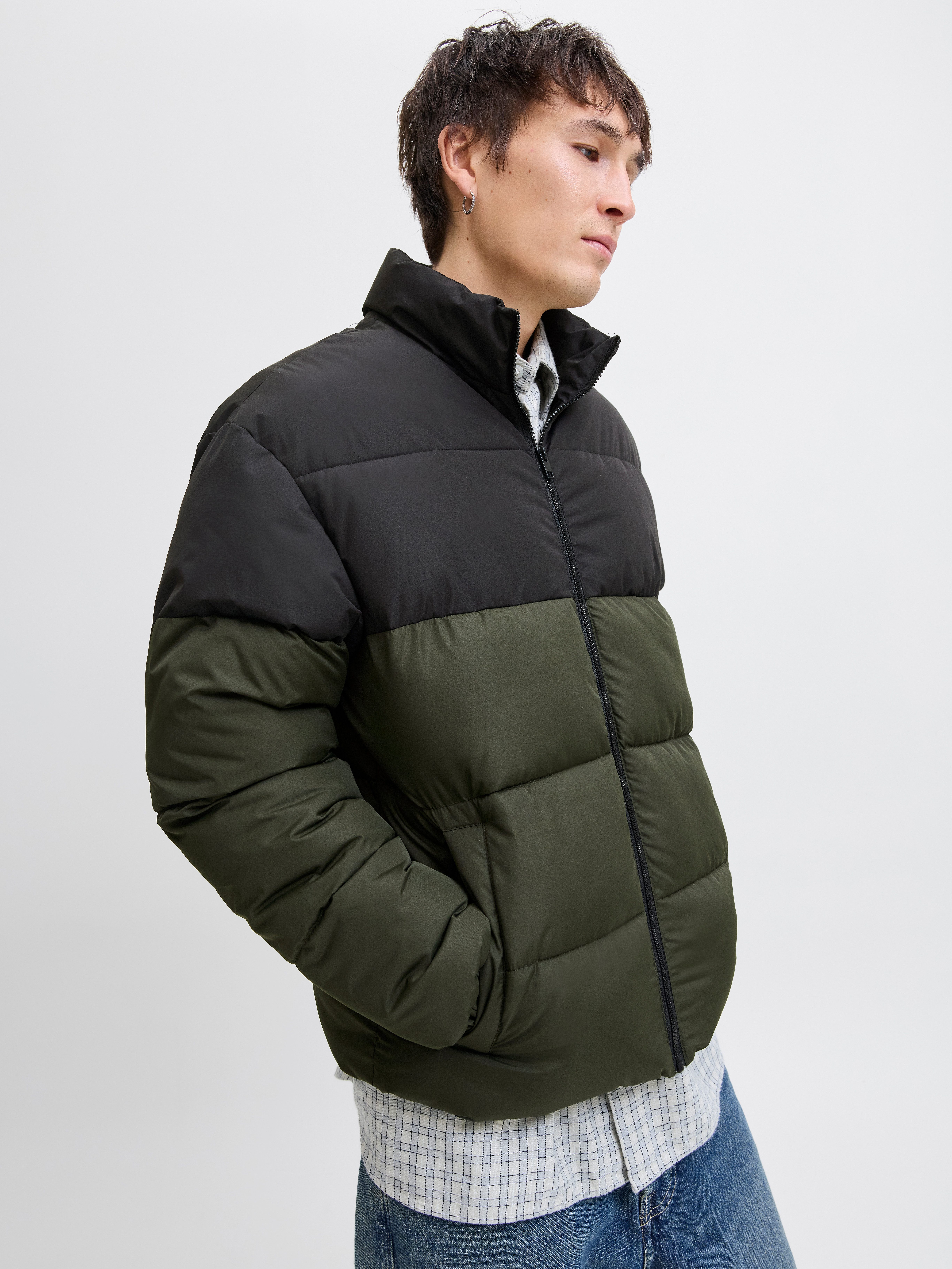 Jack & Jones Steppjacke JJMAZE PUFFER COLLAR günstig online kaufen