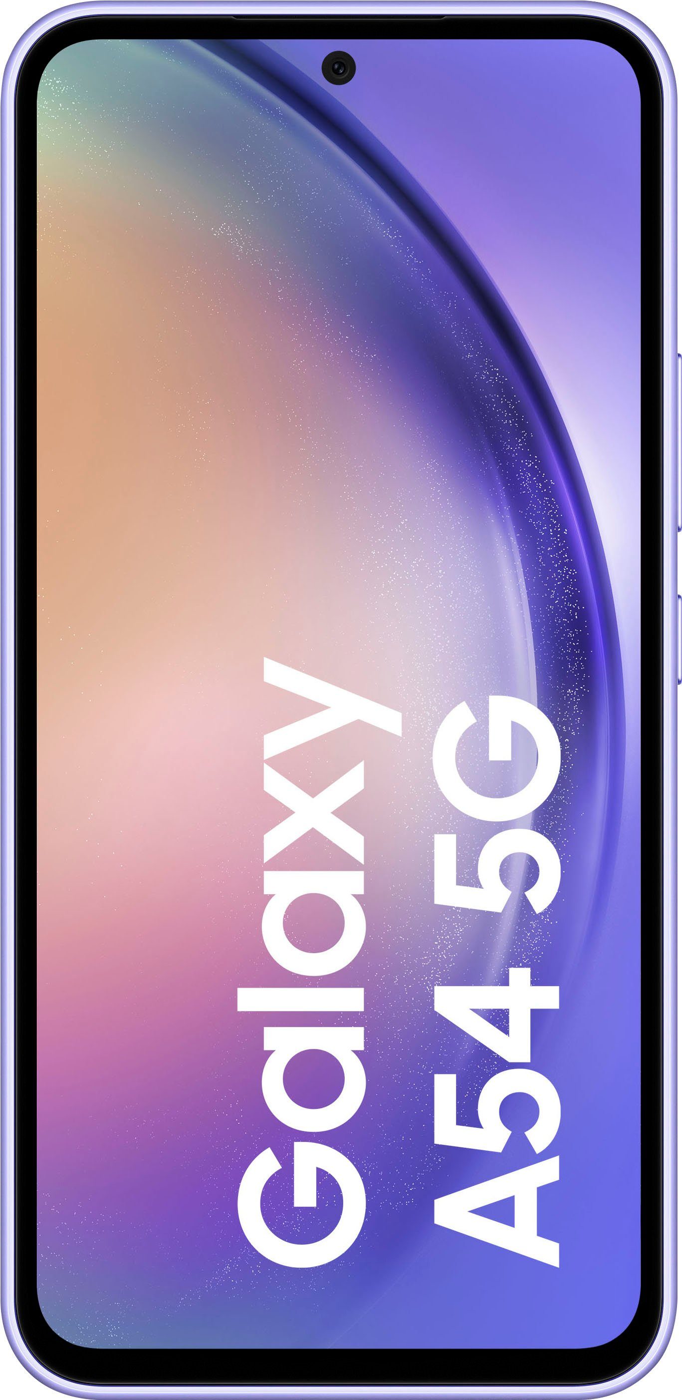 Samsung Galaxy A54 Smartphone Zoll, Kamera) 50 (16,31 Speicherplatz, GB 128 lila 128GB 5G cm/6,4 MP