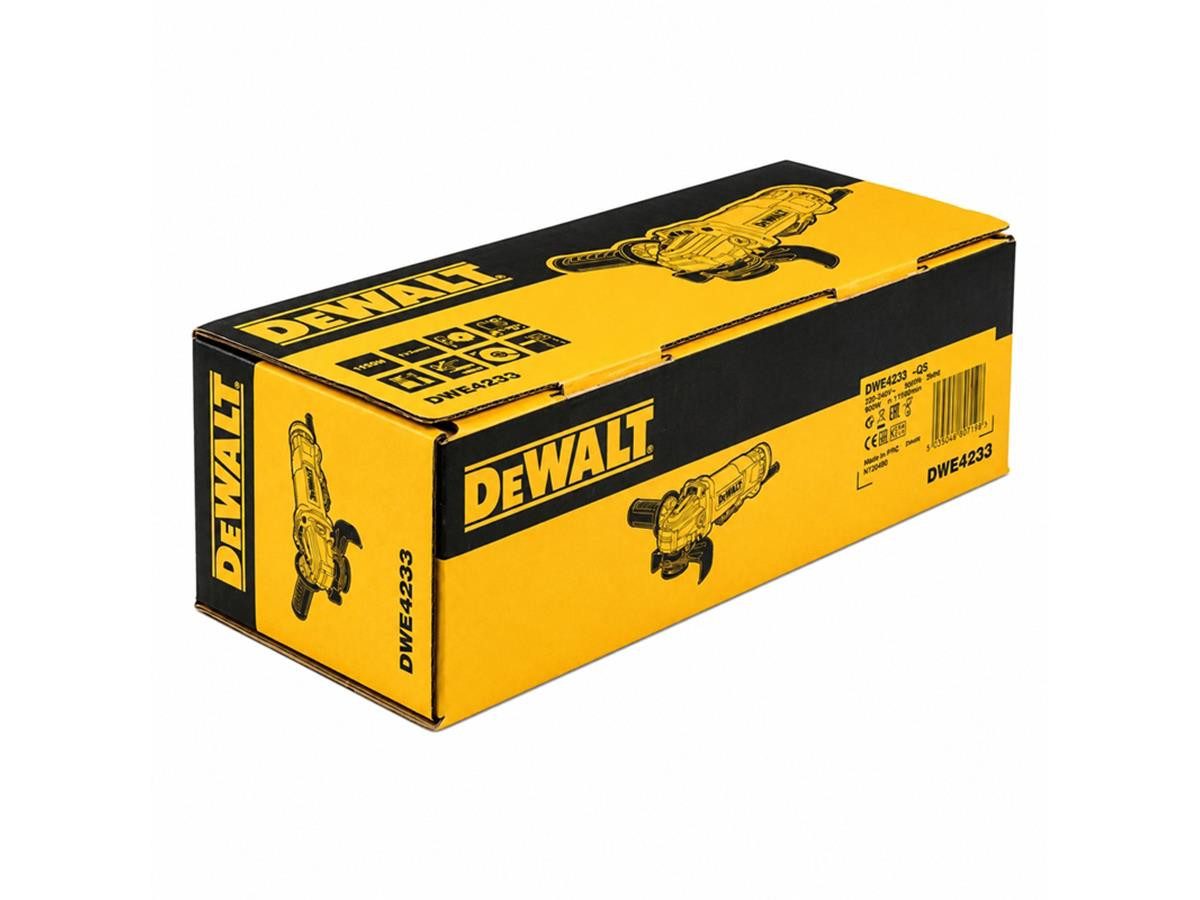 DeWalt Winkelschleifer DeWalt Winkelschleifer 125mm 1400Watt, (Set), 1400 W, max. Scheibendurchmesser: 125 mm, Antriebsspindel: M 14