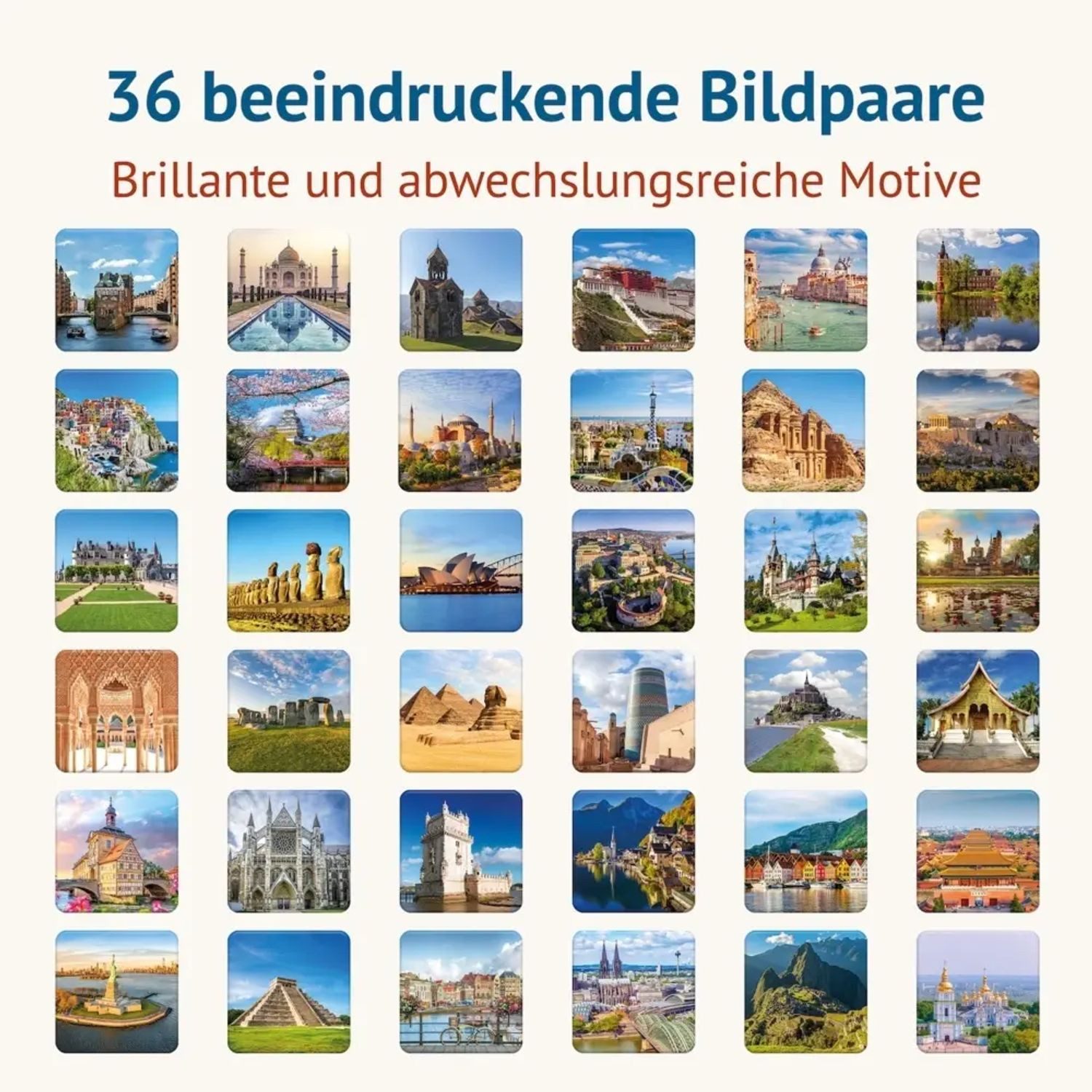 Spiel Das Weltkulturerbe - Memospiel