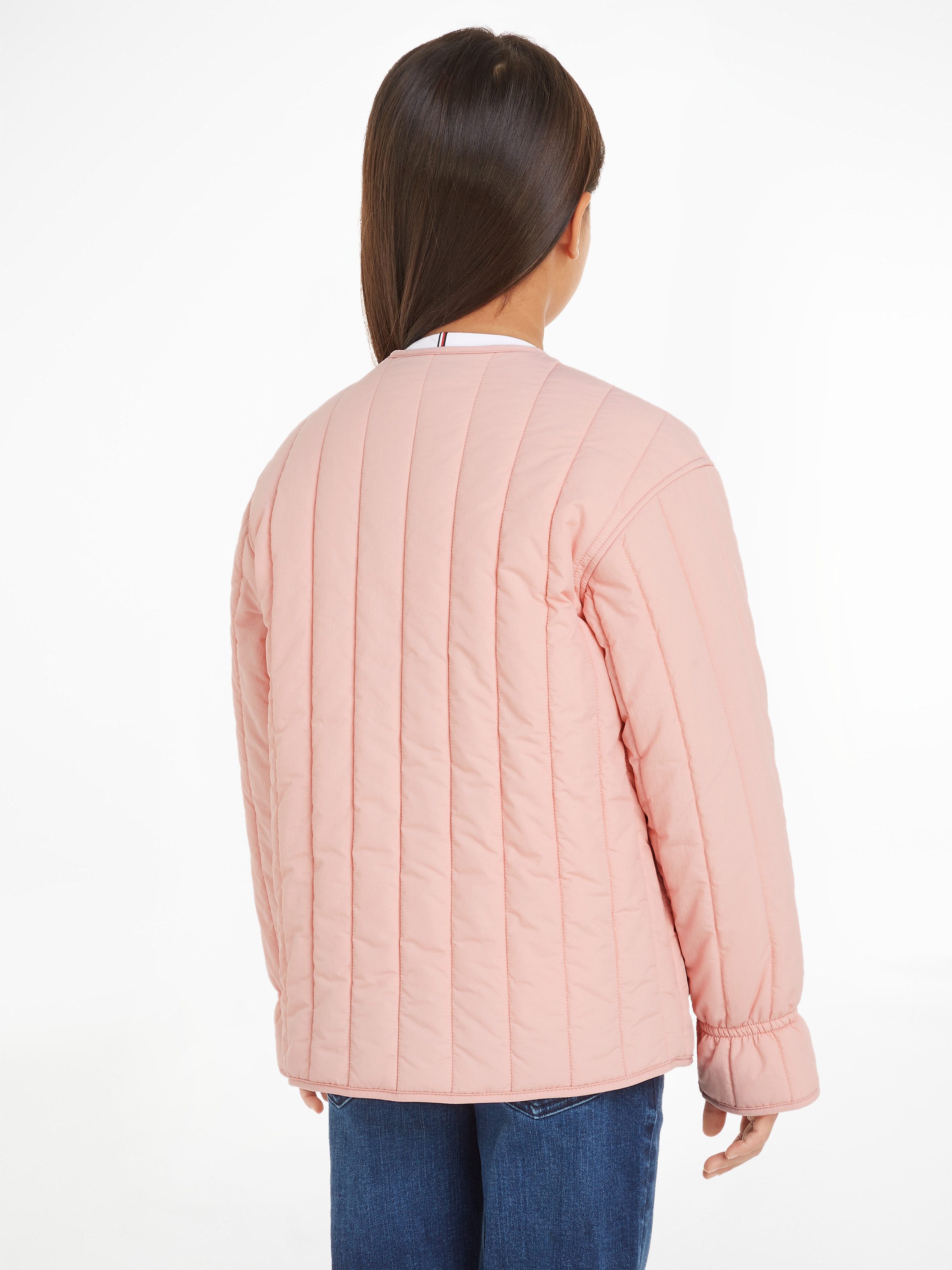 Tommy Hilfiger Steppjacke UTILITY QUILTED JACKET Kinder bis 16 Jahre mit Logostickerei