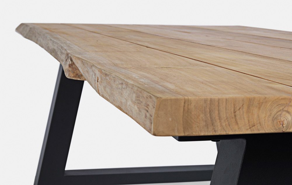 Bizzotto Gartentisch Bizzotto Rollland Tisch 240x100 Anthrazit