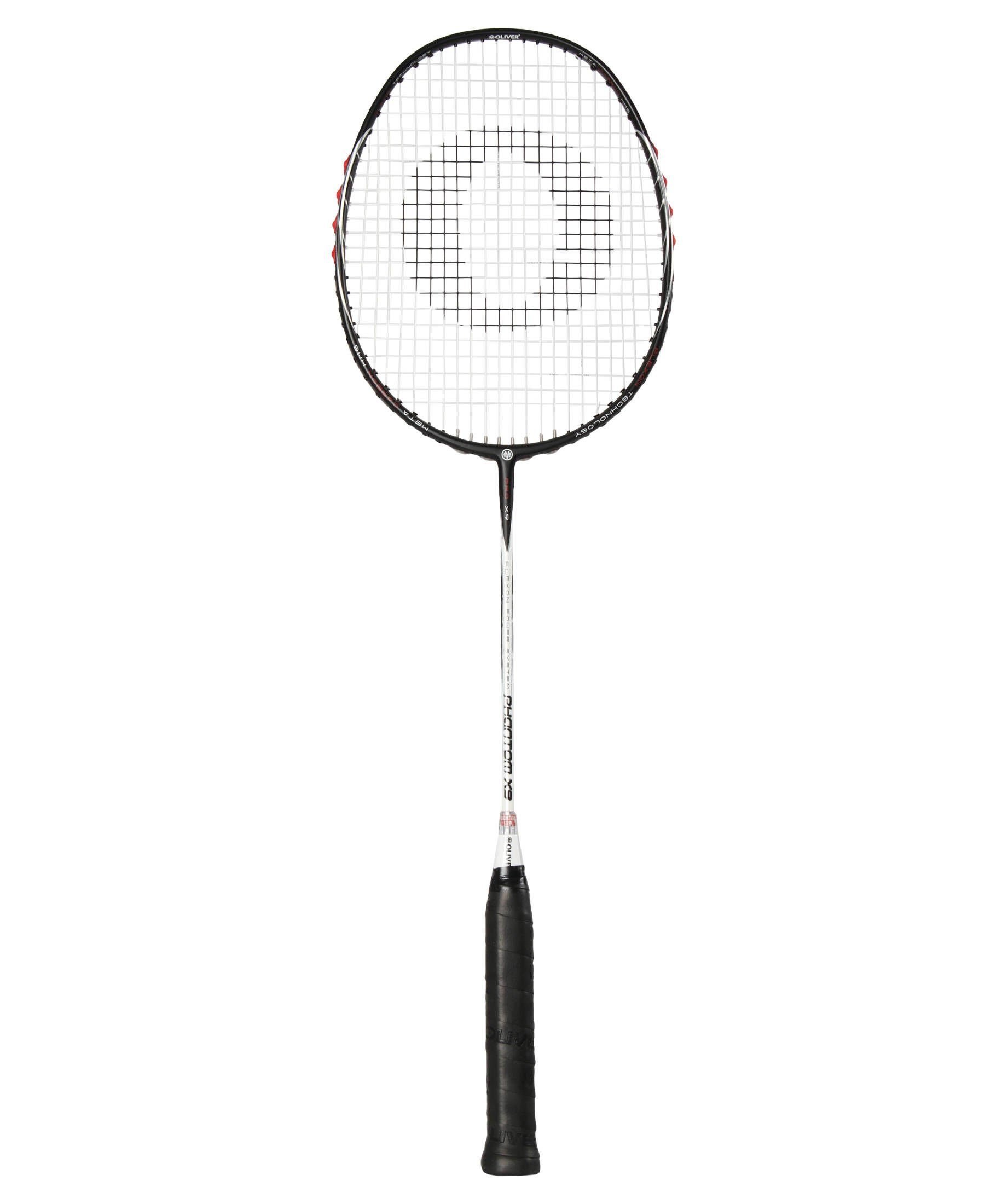 (1-tlg) Badmintonschläger "Phantom X9", Badmintonschläger Oliver