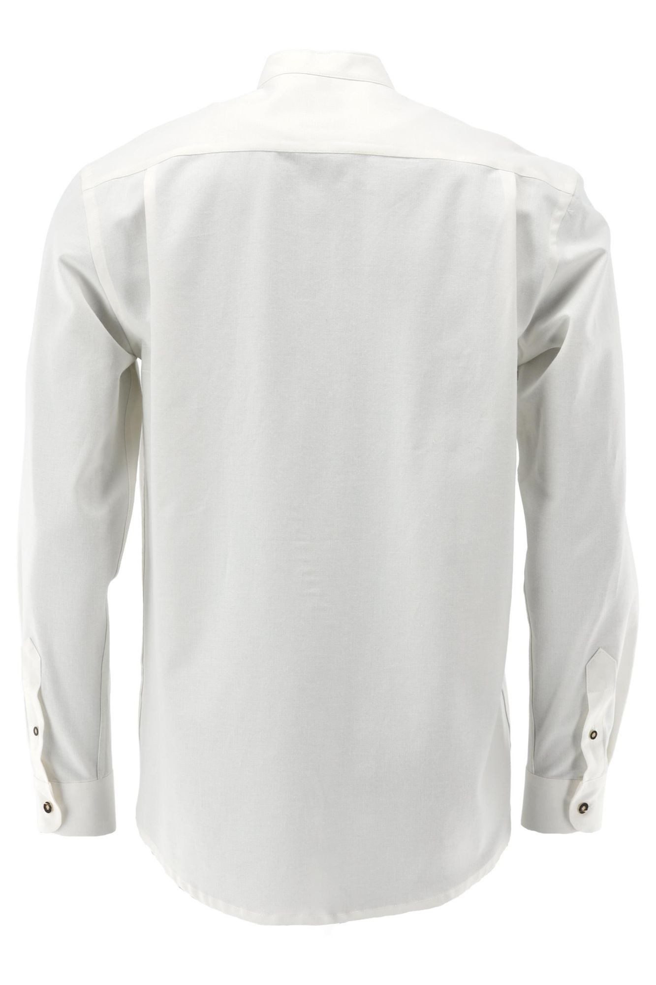 OS Trachten Trachtenhemd Zurema Regular Fit, 1/1-Arm, Stehkragen mit Riegel günstig online kaufen