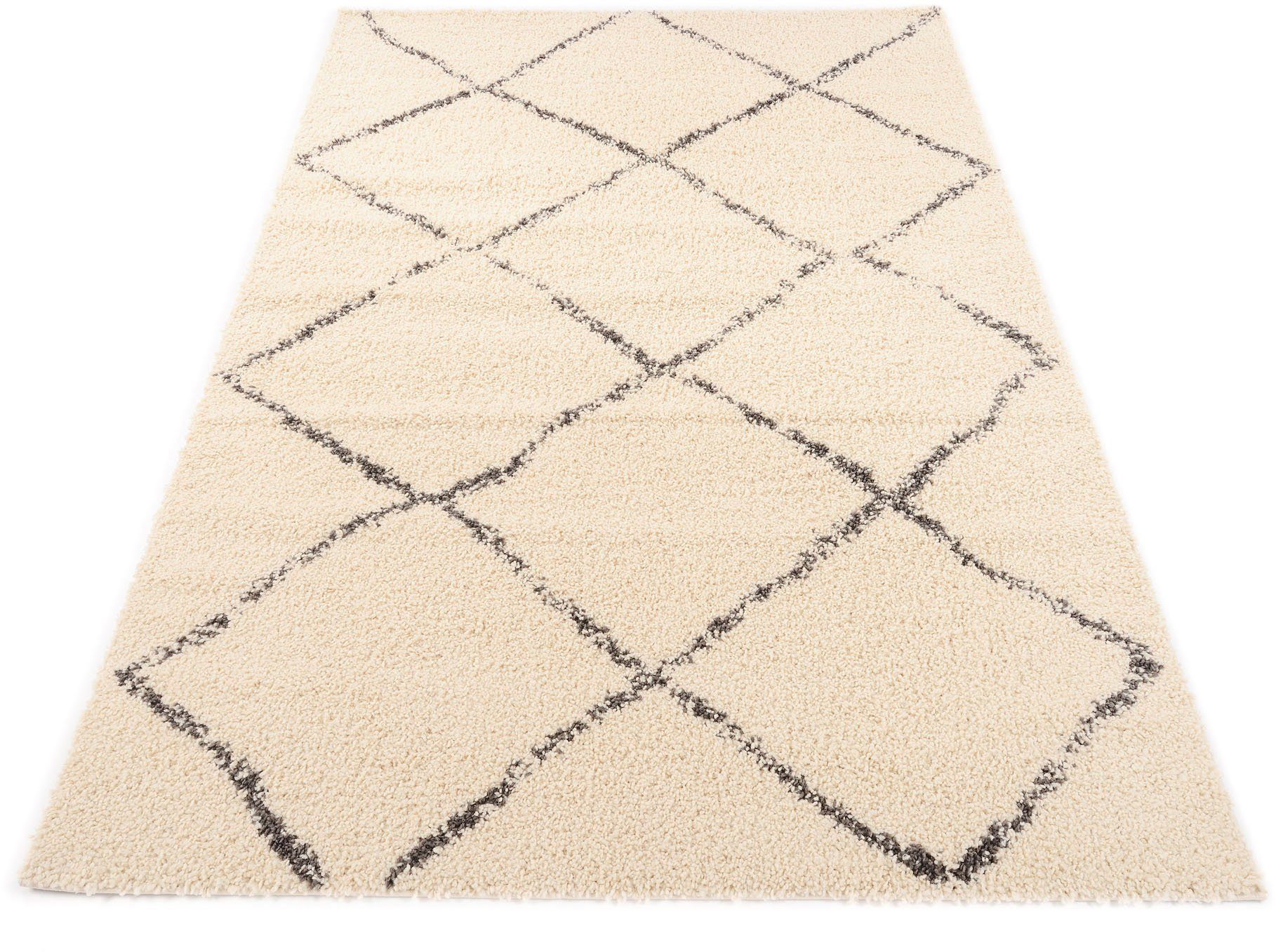 OCI DIE TEPPICHMARKE Hochflor-Teppich Stockholm, rechteckig, Höhe: 30 mm, Wohnzimmer. Reduzierter Preis € 92,58. Unverbindliche Preisempfehlung € 142,33