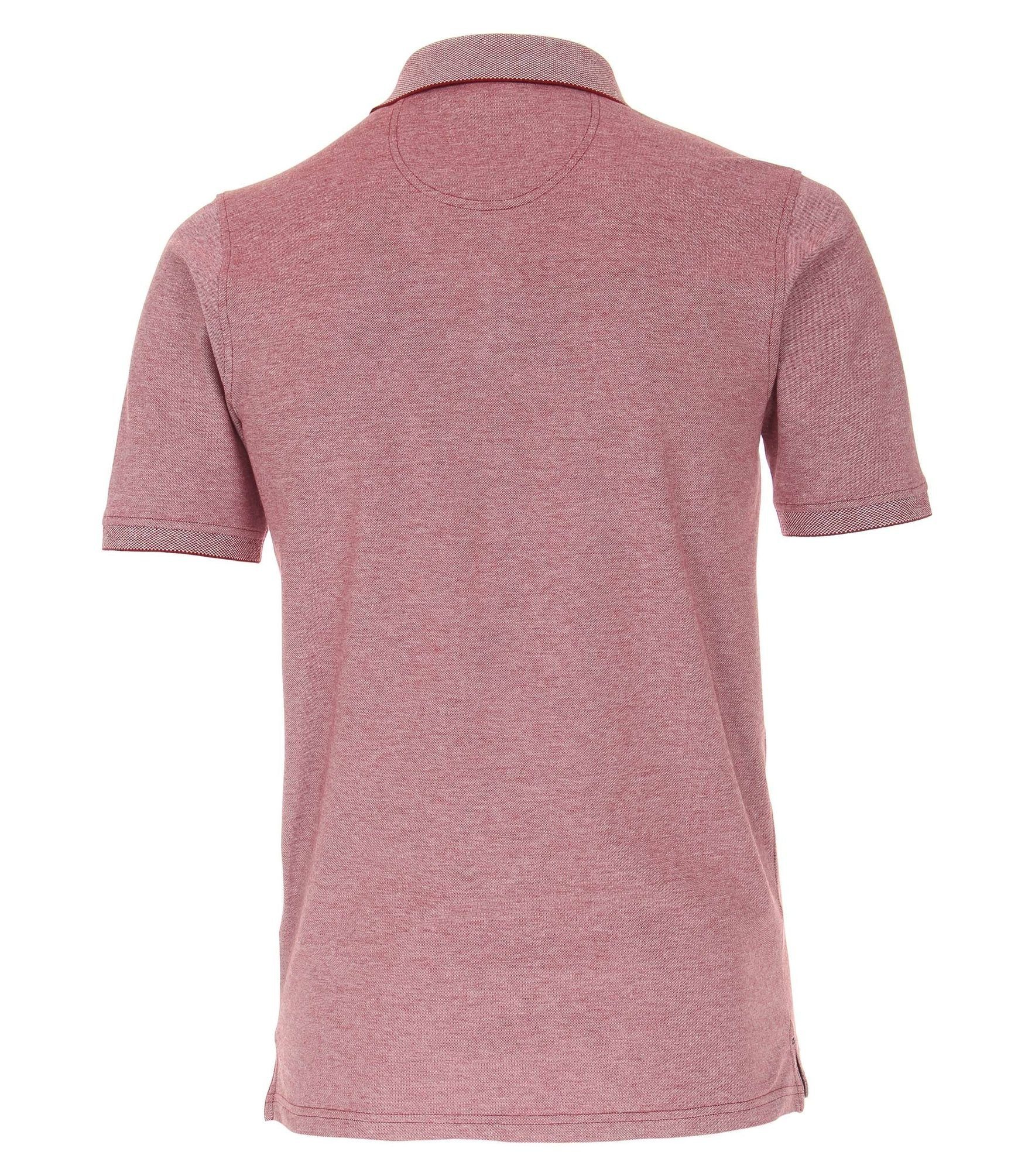 CASAMODA Poloshirt Polo-Shirt Poloshirt unifarben Rot (438)