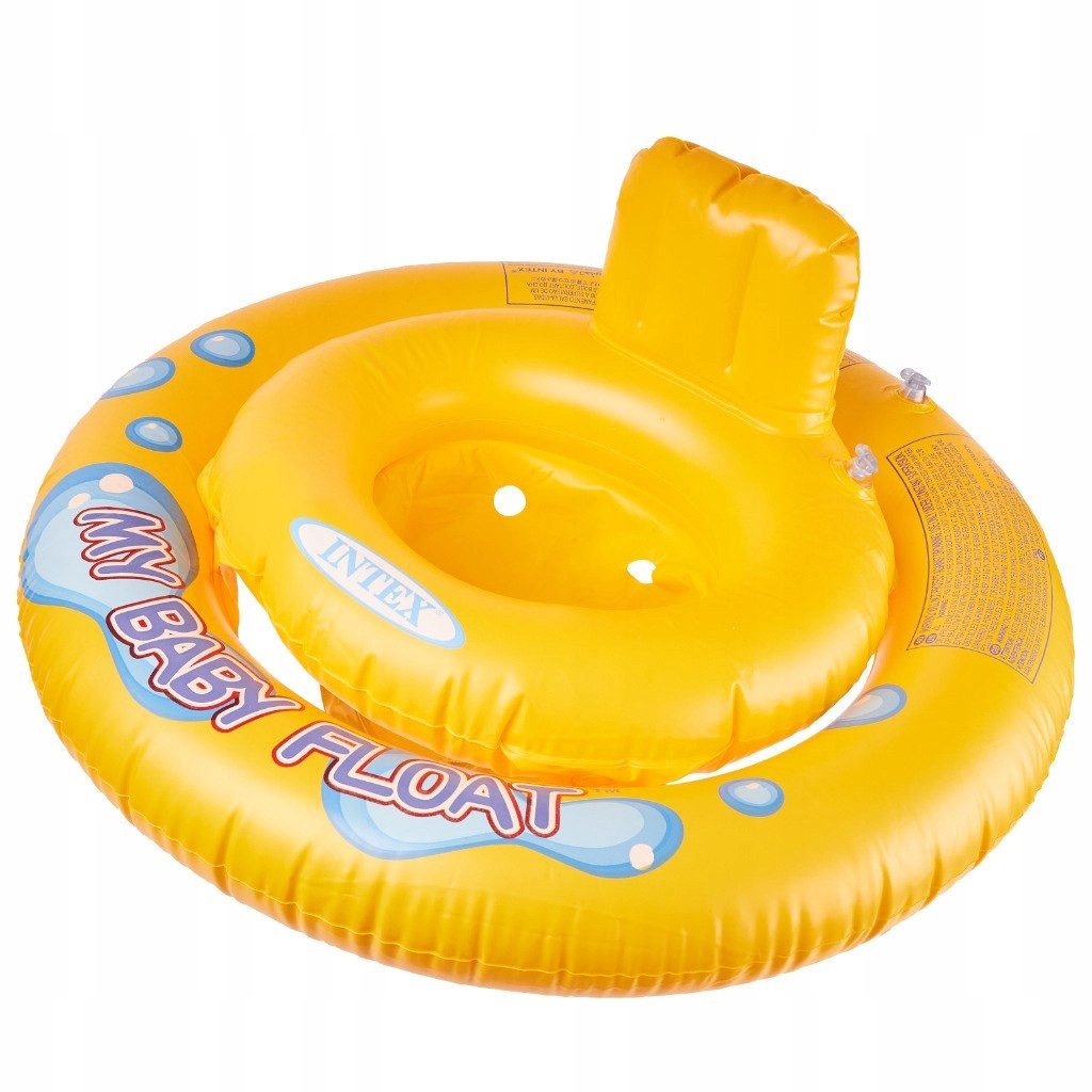 Festivalartikel Schwimmhilfe Kinder Schwimmring in Gelb Durchmesser 67 cm (1-tlg)
