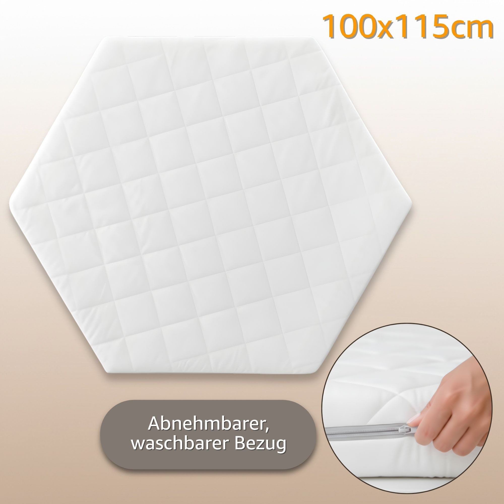 Laufgitter-Matratze Laufstalleinlage - Baby Matratze für Laufstall, Totsy Baby