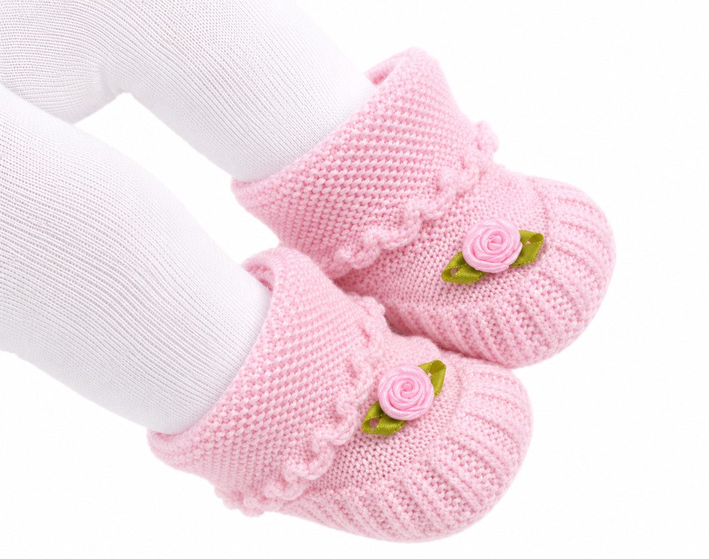 Füßlinge Baby Fleece Schuhe warme Baby Hüttenschuhe ab 0Mon weich, warm mit Reißverschluss