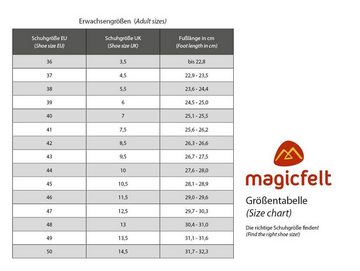 Magicfelt Magicfelt Filzpantoffel Hausschuh reine Wolle