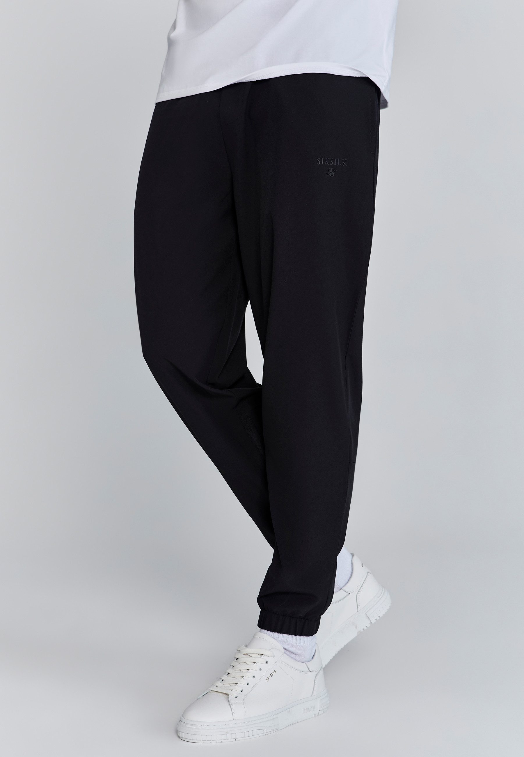 Siksilk Stoffhose SikSilk Herren Schwarze Smart Hose günstig online kaufen