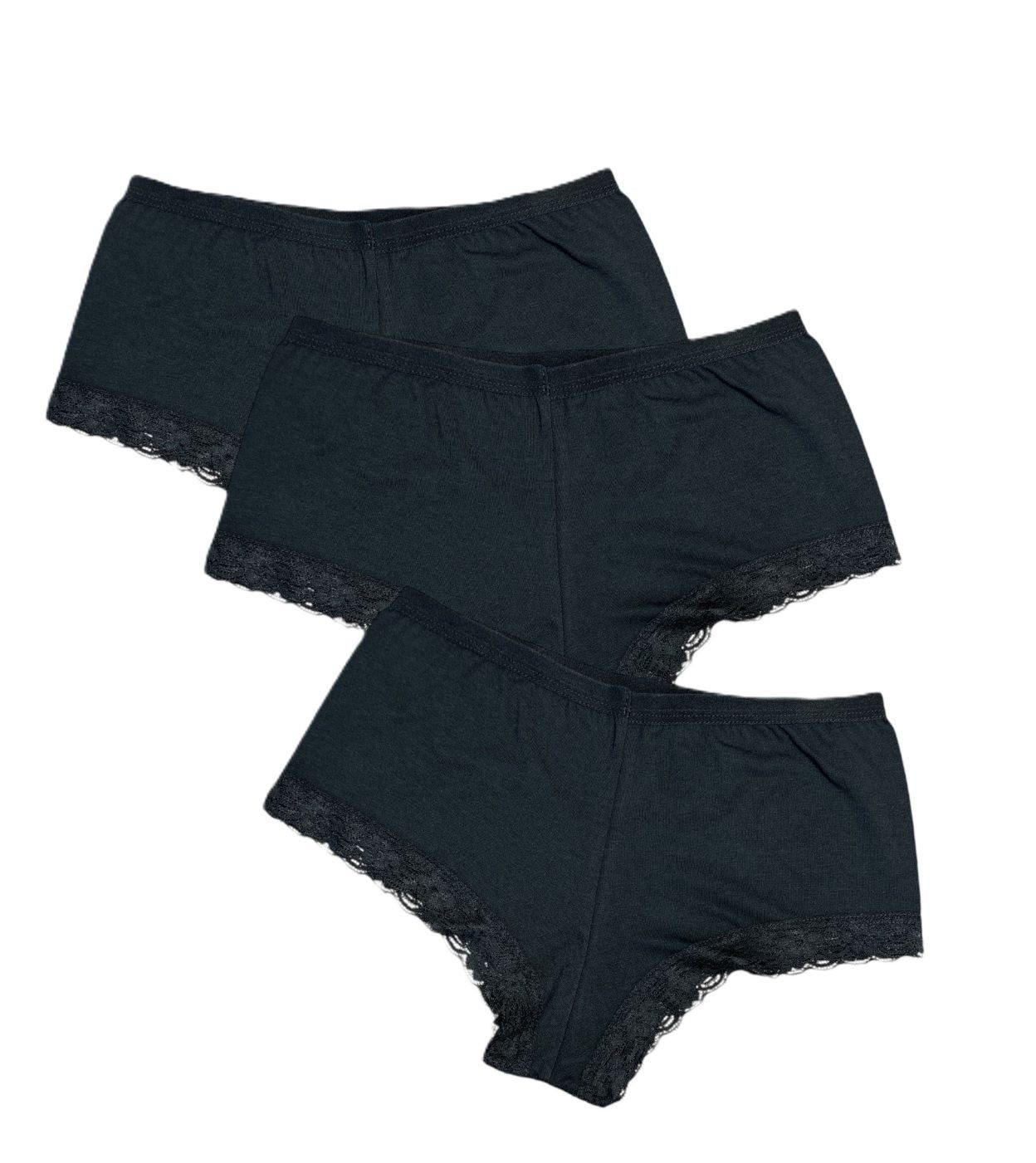 Toker Collection® Panty Damen Hipster / Panty mit weicher Spitze 3 Stück (P günstig online kaufen