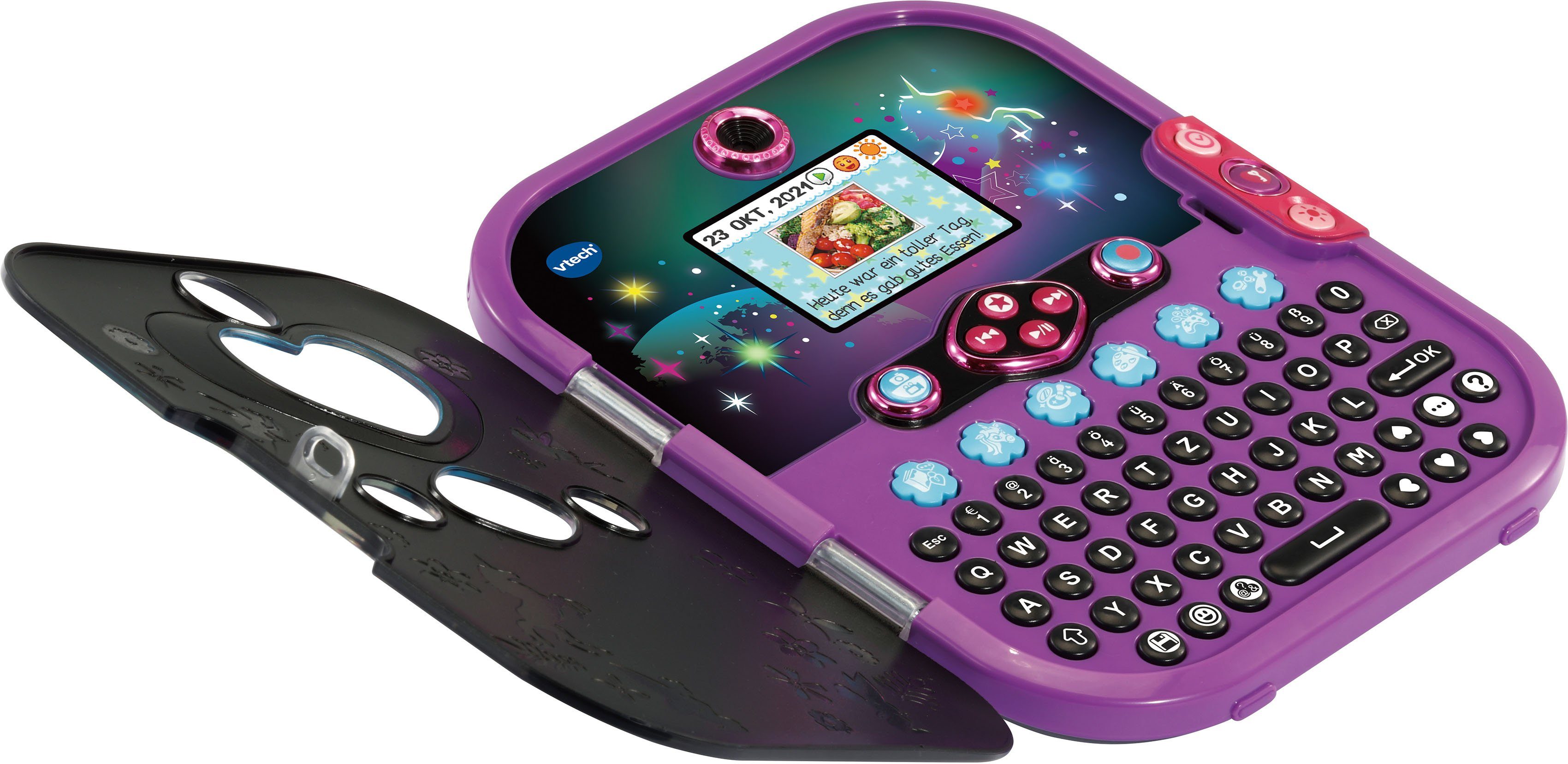 Vtech® Elektronisches Tagebuch Kiditronics, KidiSecrets Selfie Music 2.0, black