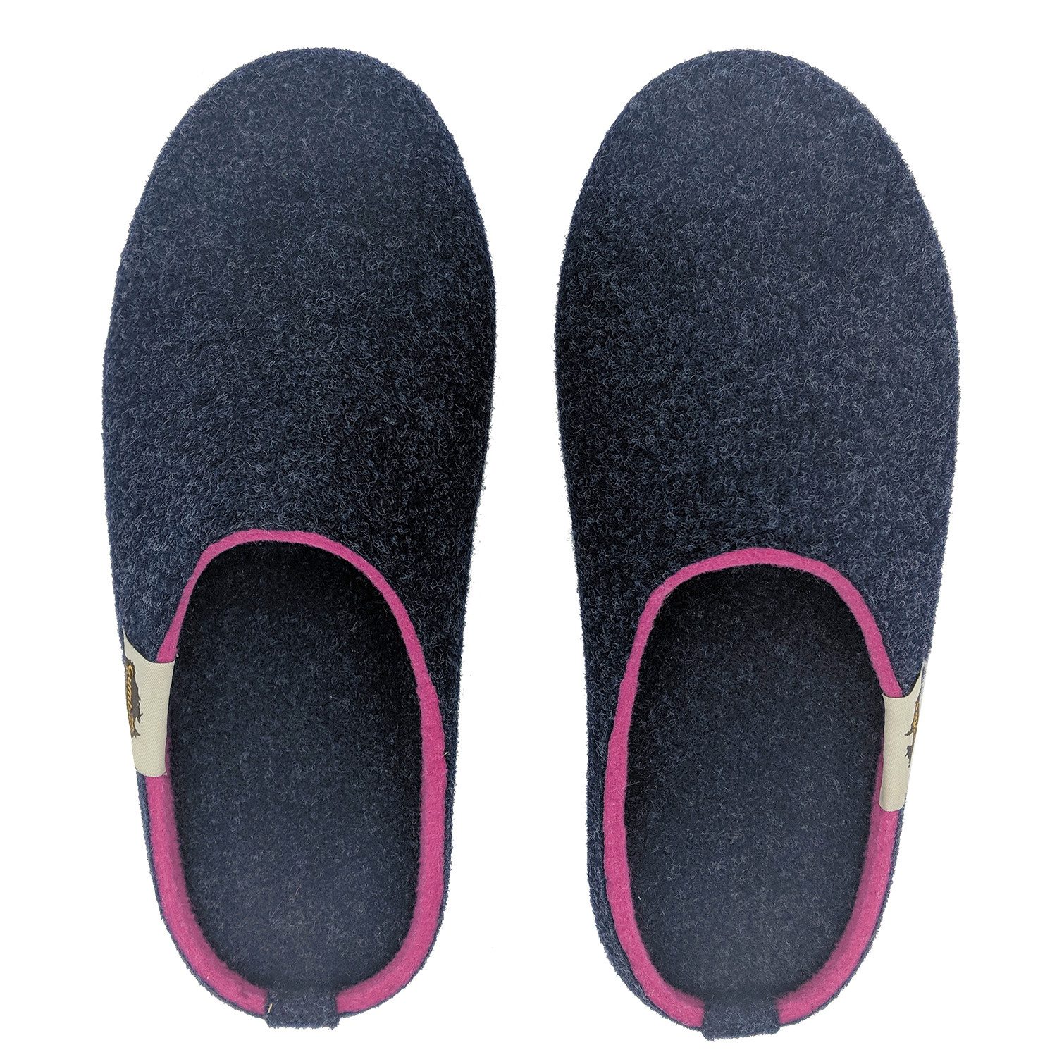 Gumbies Outback Slipper in Navy Pink Hausschuh aus recycelten Materialien, rutschfeste & stabile Sohle – Bild 5 von 5