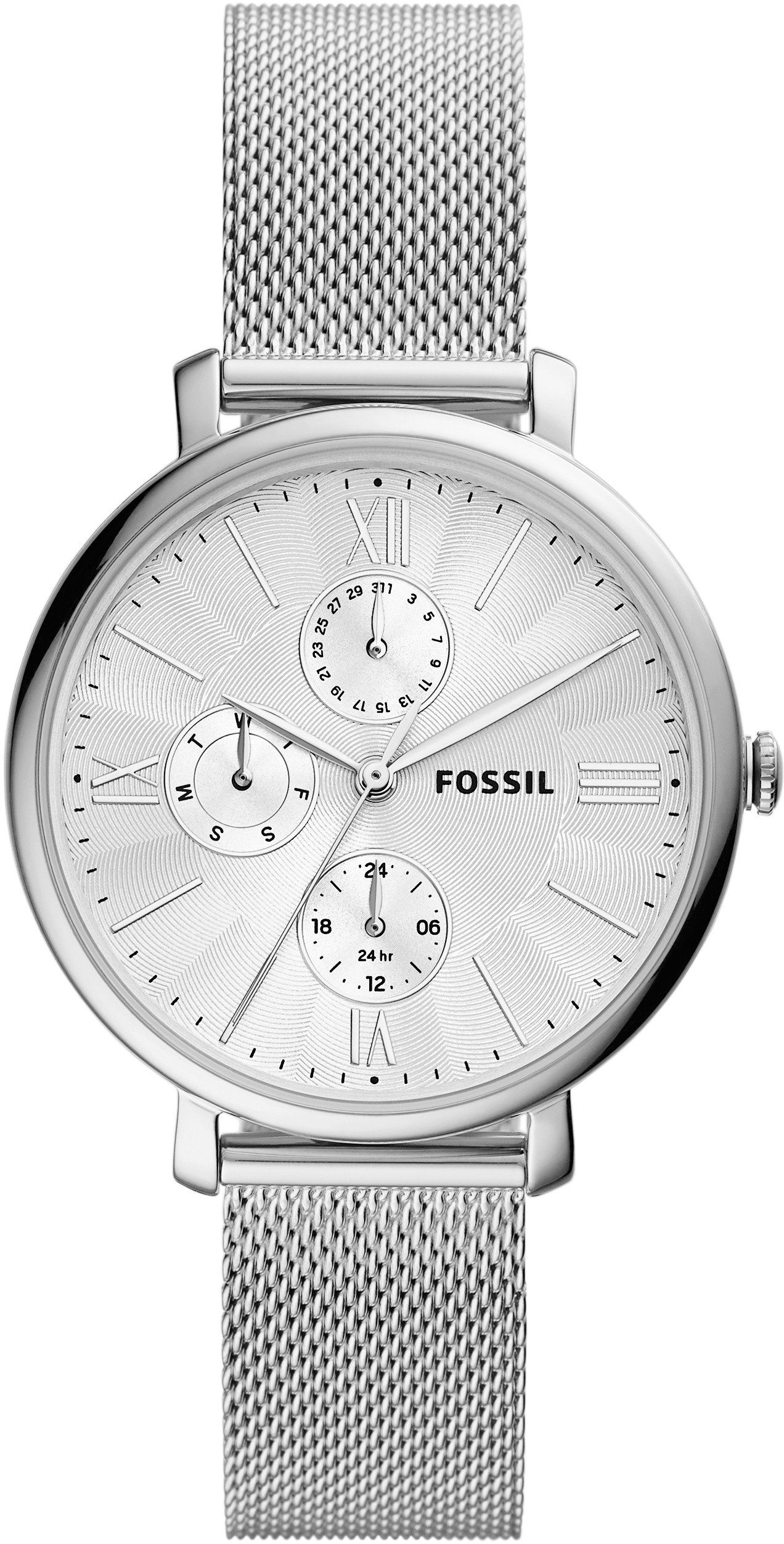 Fossil Multifunktionsuhr ES5099, Quarzuhr, Armbanduhr, Damenuhr, analog
