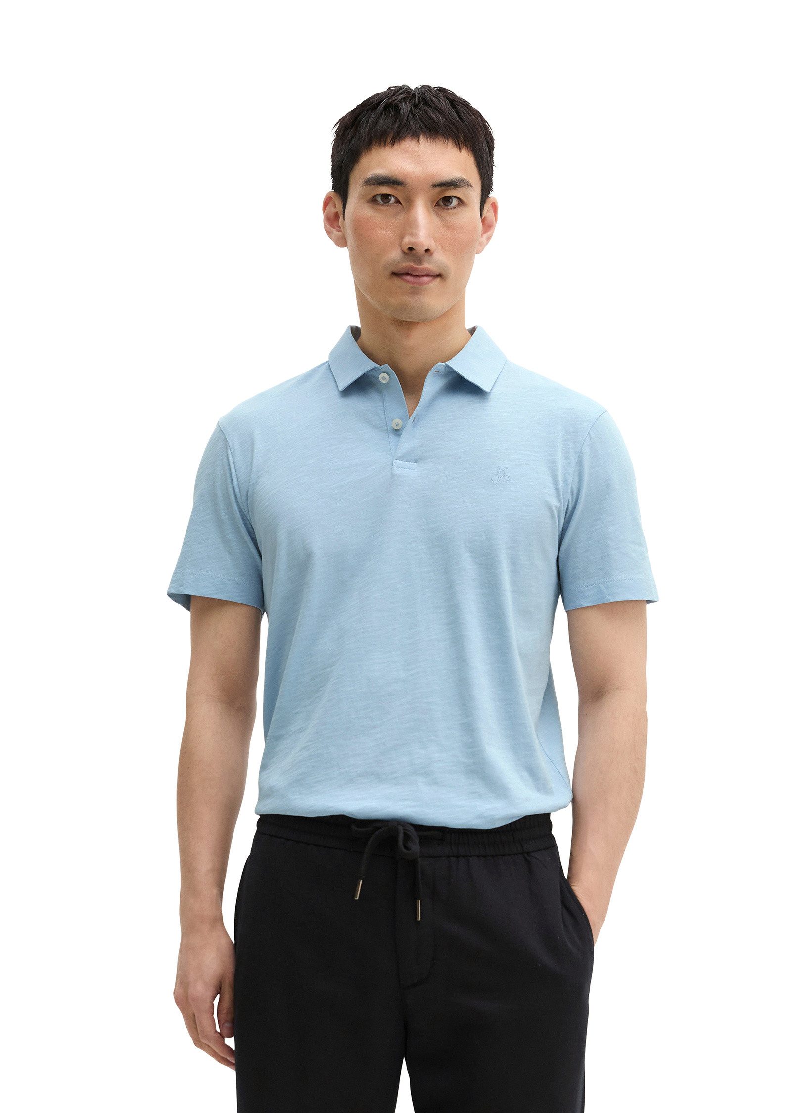 Marc O'Polo Poloshirt aus reiner Bio-Baumwolle
