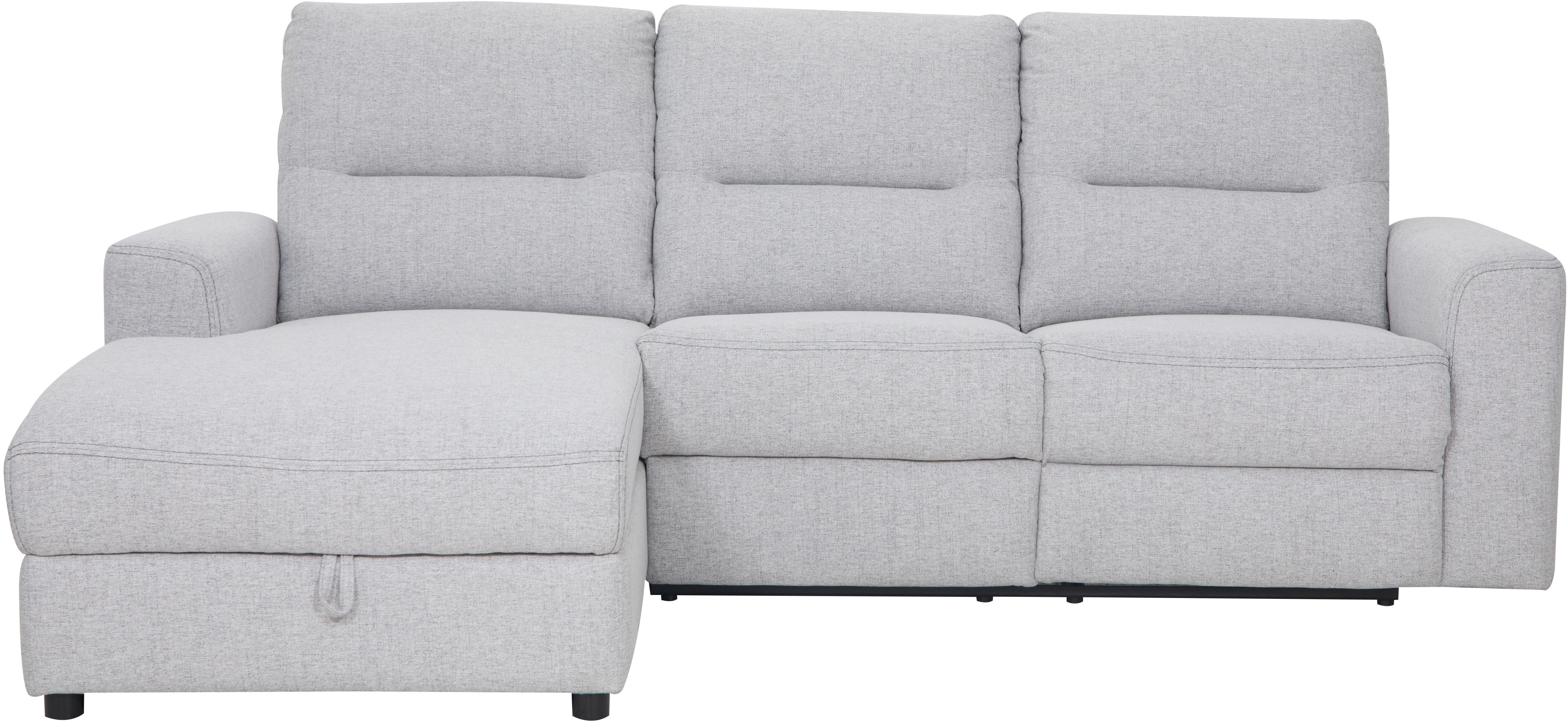 Home affaire Ecksofa "VENOIR, L-Form, 250 cm, manuelle u. elektrische Funkt günstig online kaufen