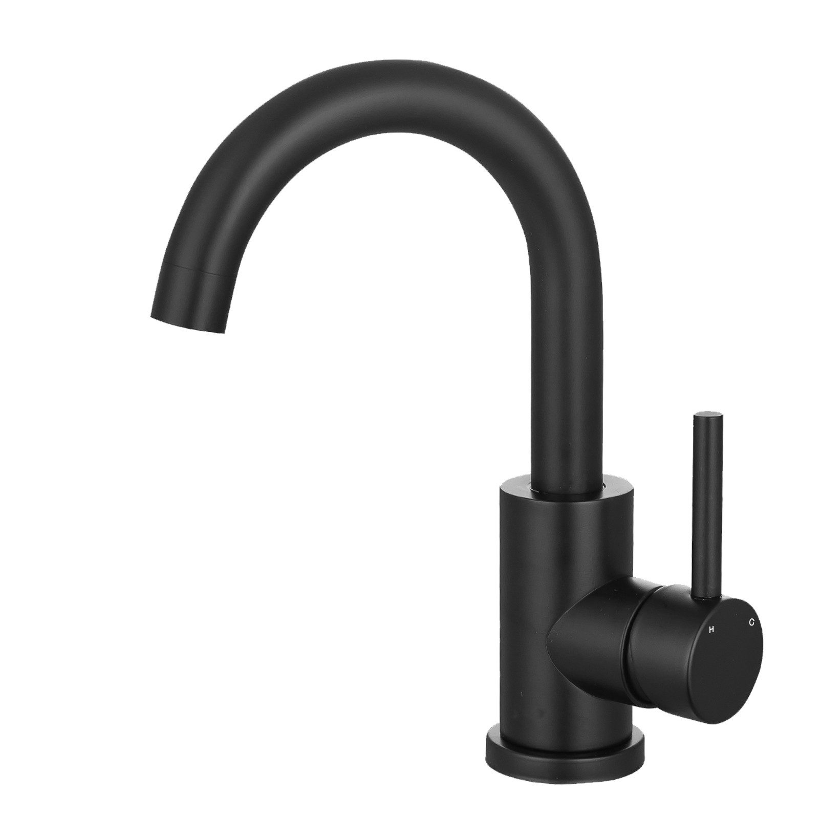 AICA Waschtischarmatur Wasserhahn Bad 360° Drehbar, Warm/Kaltwasser Mischba günstig online kaufen