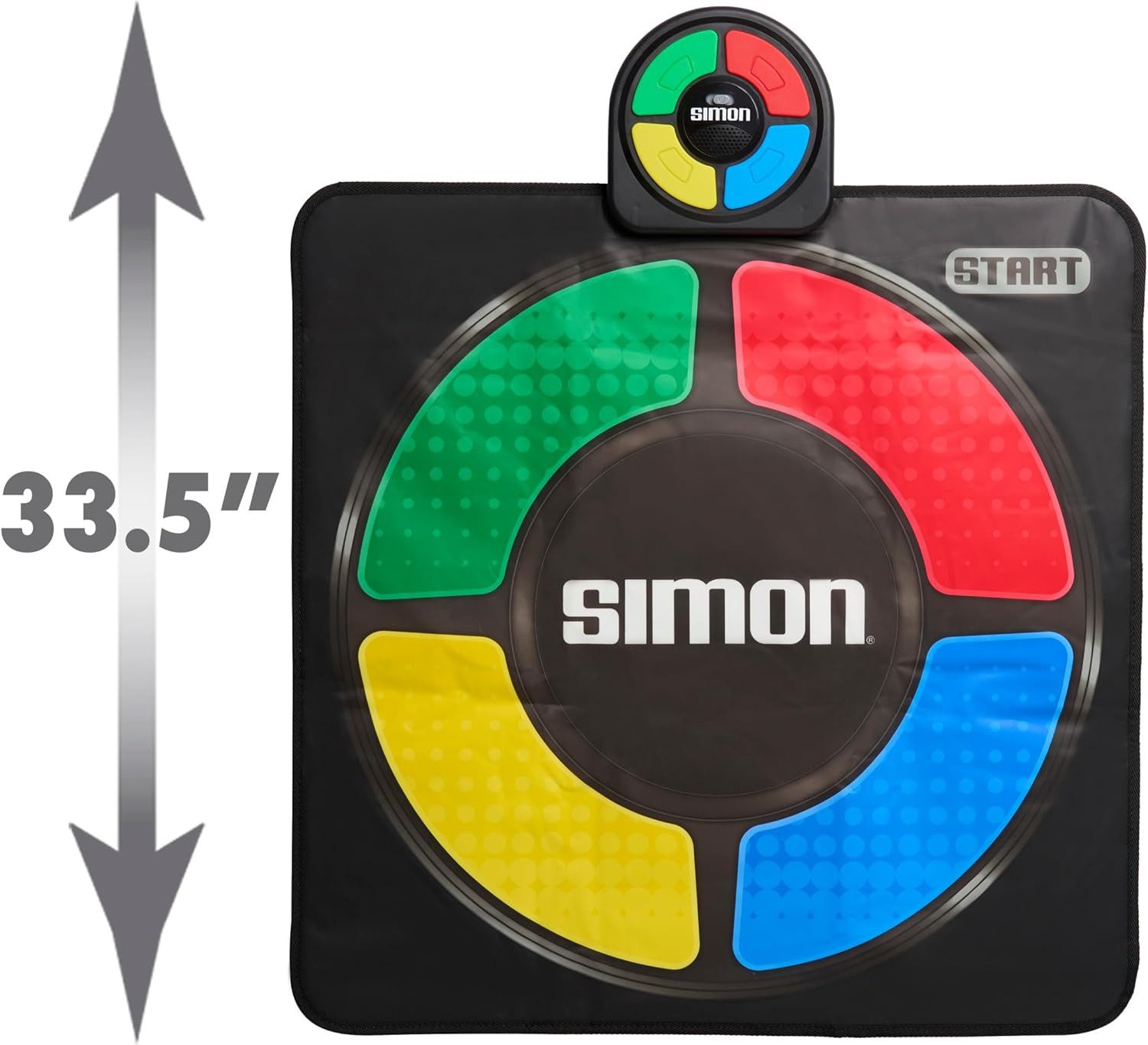 Hasbro Spielmatte Just Play Simon Jump Sprungspielmatte Soundeffekte Gedächtnisspiele 8+