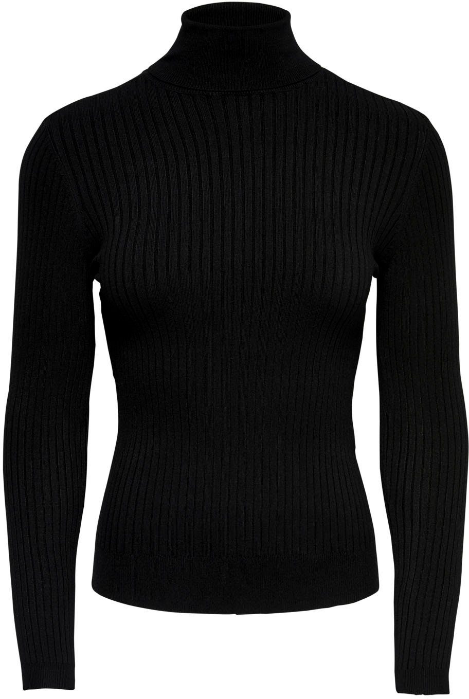 PULLOVER ROLLNECK KNT Rollkragenpullover Black ONLY L/S NOOS ONLKAROL