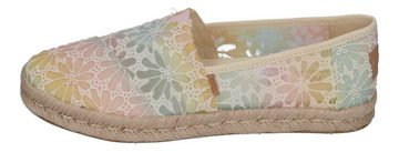 TOMS ALPARGATA ROPE 2.0 10020699 Espadrille Pink Floral Ombre