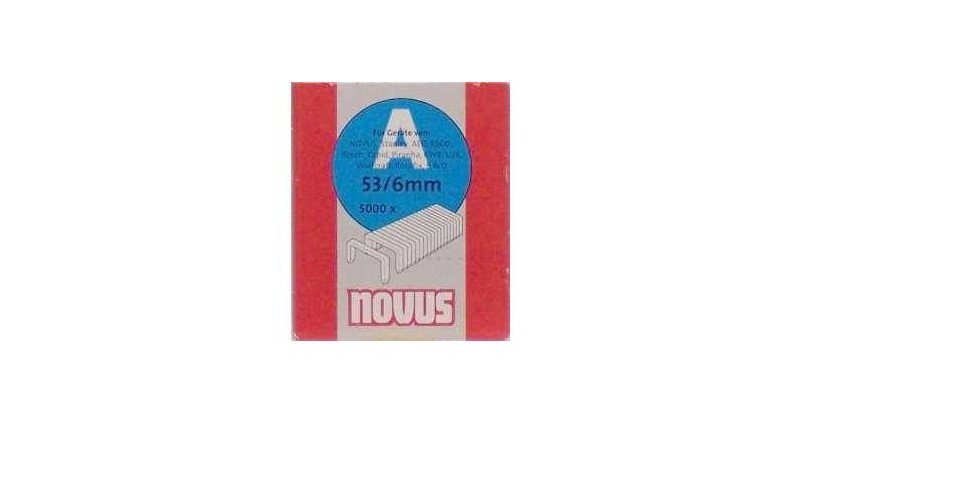 53/6 Novus NOVUS 5000 Typ Tackerklammer A Stück Tackerklammer