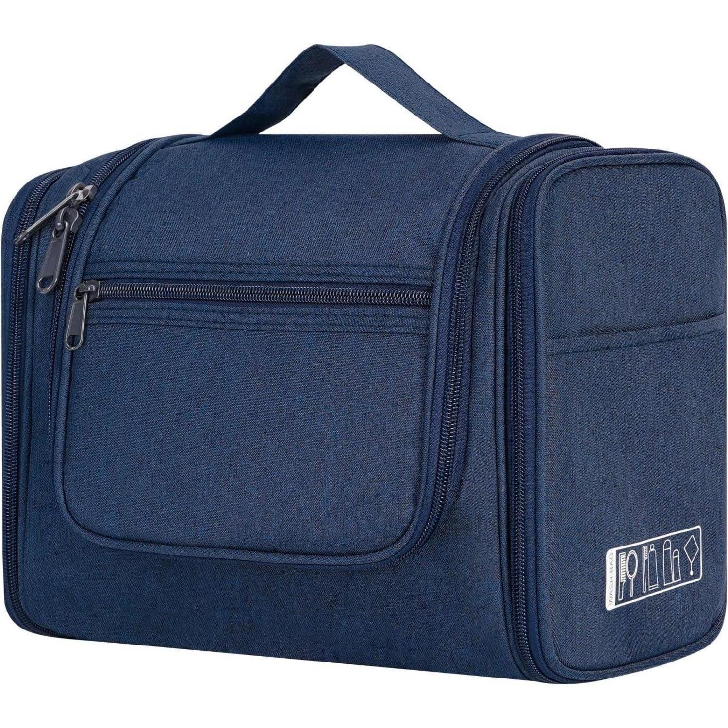 LuxusKollektion Сумки для туалетного приладдя Große Kulturtasche zum Aufhängen Reisen Camping 8,3 L Lila