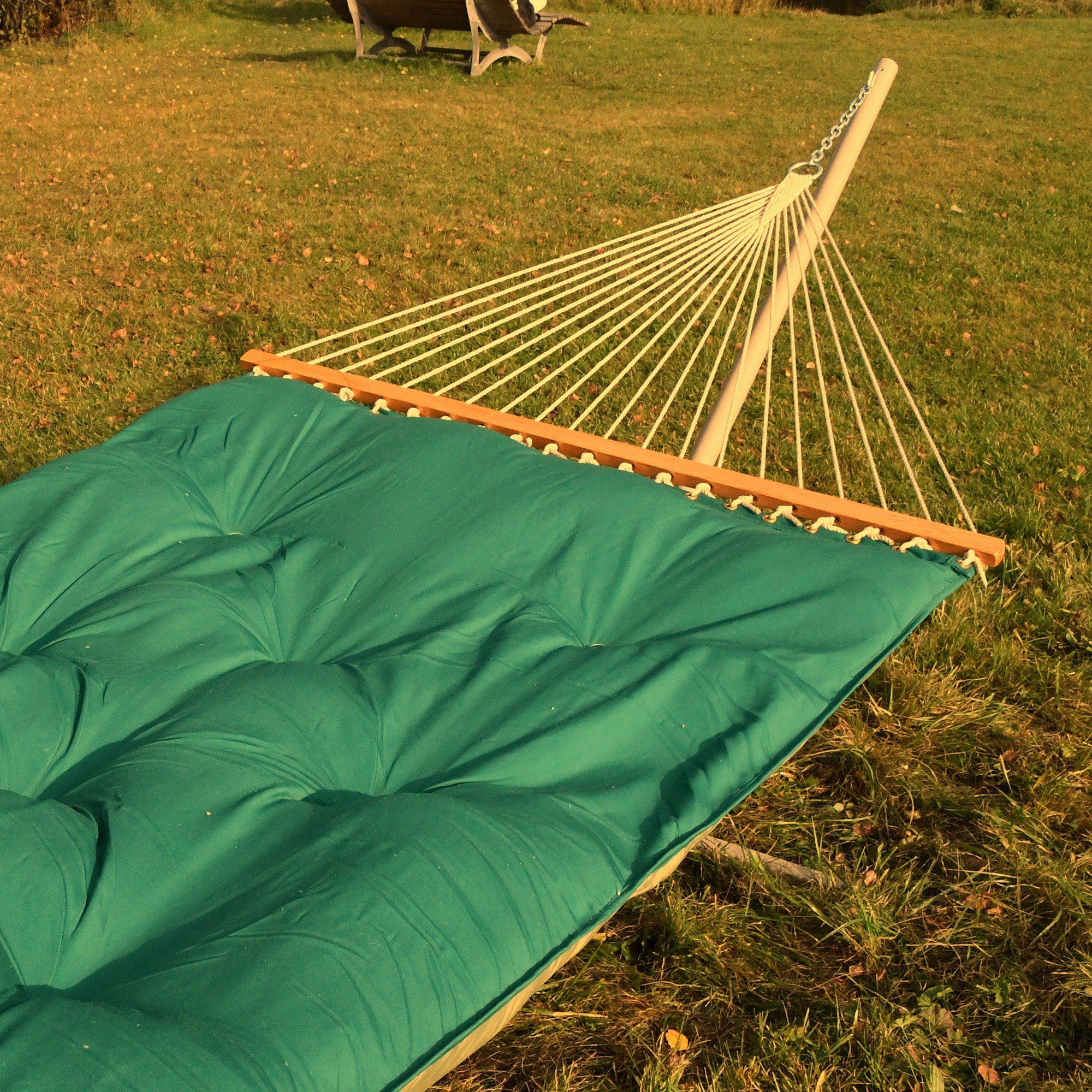 HOPLO Stabhängematte Kingsize Stabhängematte hellgrün/türkis - günstig online kaufen