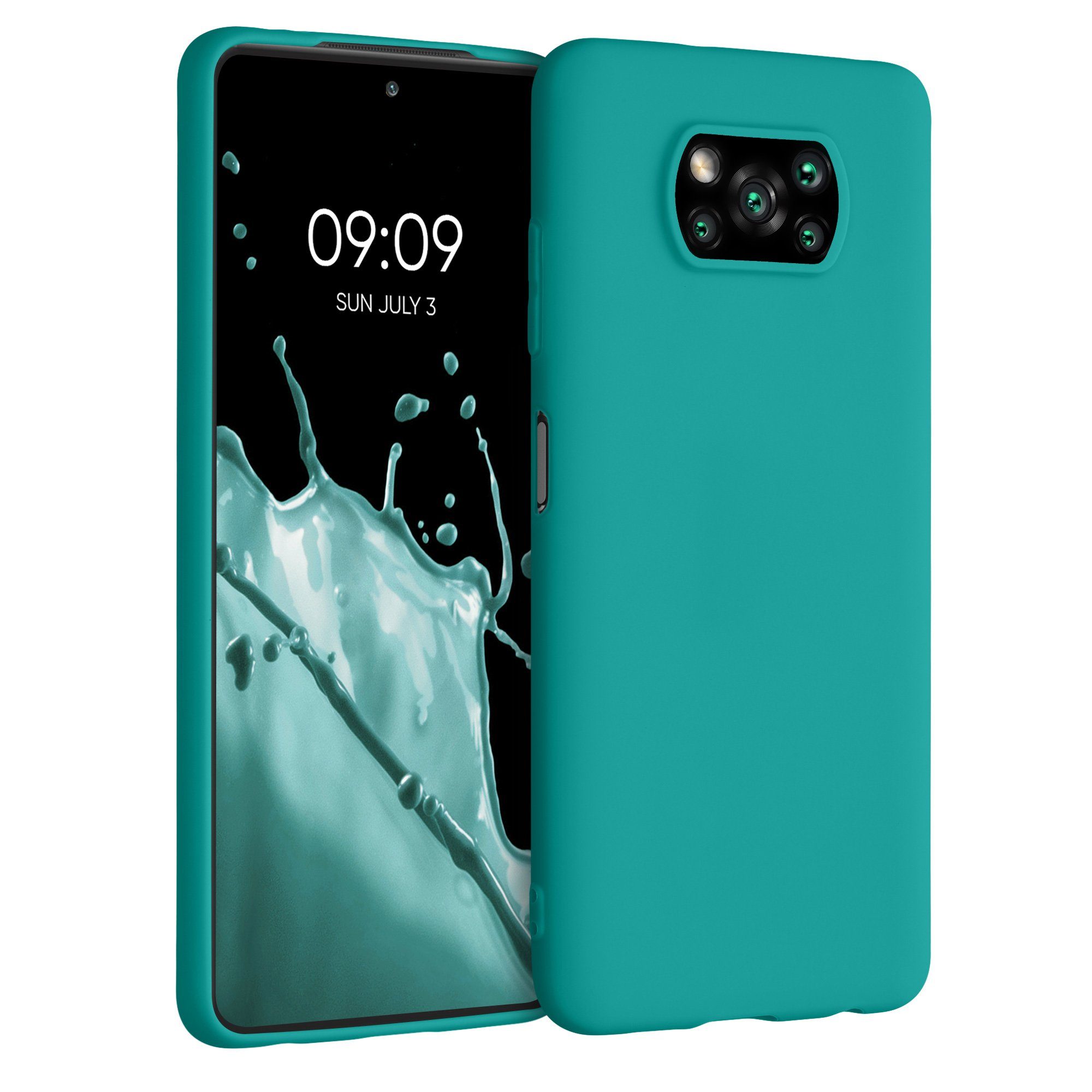 kwmobile Handyhülle Hülle für Xiaomi Poco X3 NFC / Poco X3 Pro, Hülle Silikon - Soft Handyhülle - Handy Case Cover