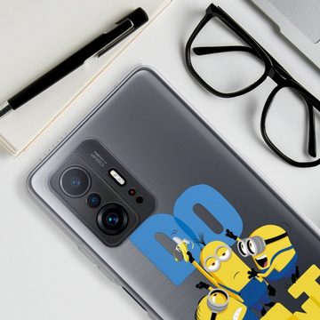 DeinDesign Handyhülle Minions Banane Film Minions Do Want, Xiaomi 11T Pro 5G Silikon Hülle Bumper Case Handy Schutzhülle