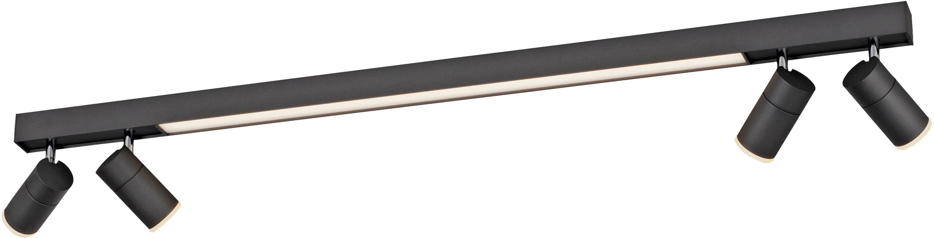 Neuhaus PURE LED Deckenleuchte PURE Lines Spot, CCT - über Fernbedienung, LED fest integriert, warmweiß - kaltweiß, Spots dreh- & schwenkbar, CCT, dimmbar per Fernbedienung