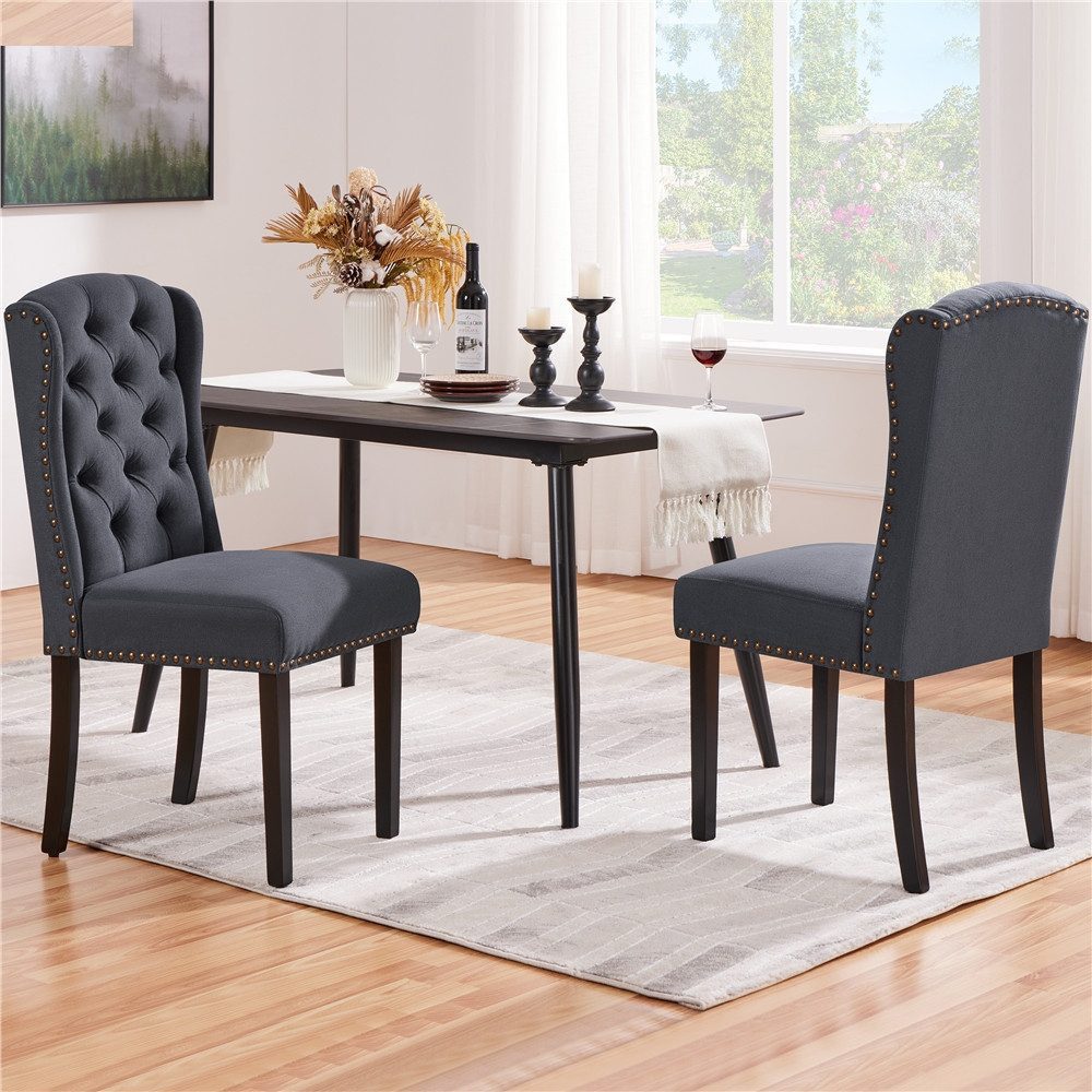 Yaheetech Esszimmerstuhl 2/4/6er Set Küchenstuhl (4 günstig online kaufen