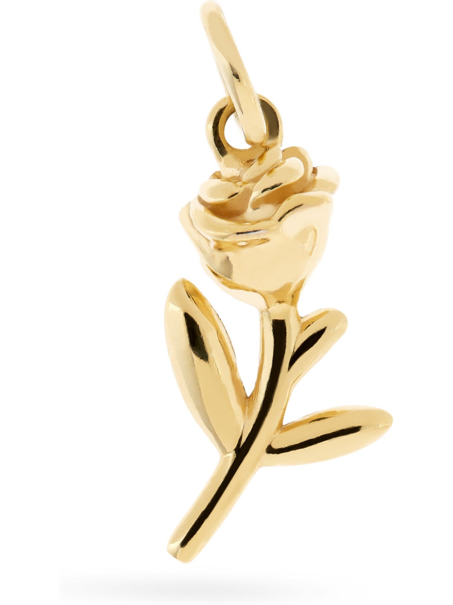 Kettenanhänger FAVS Damen-Charm 925er Silber Blume
