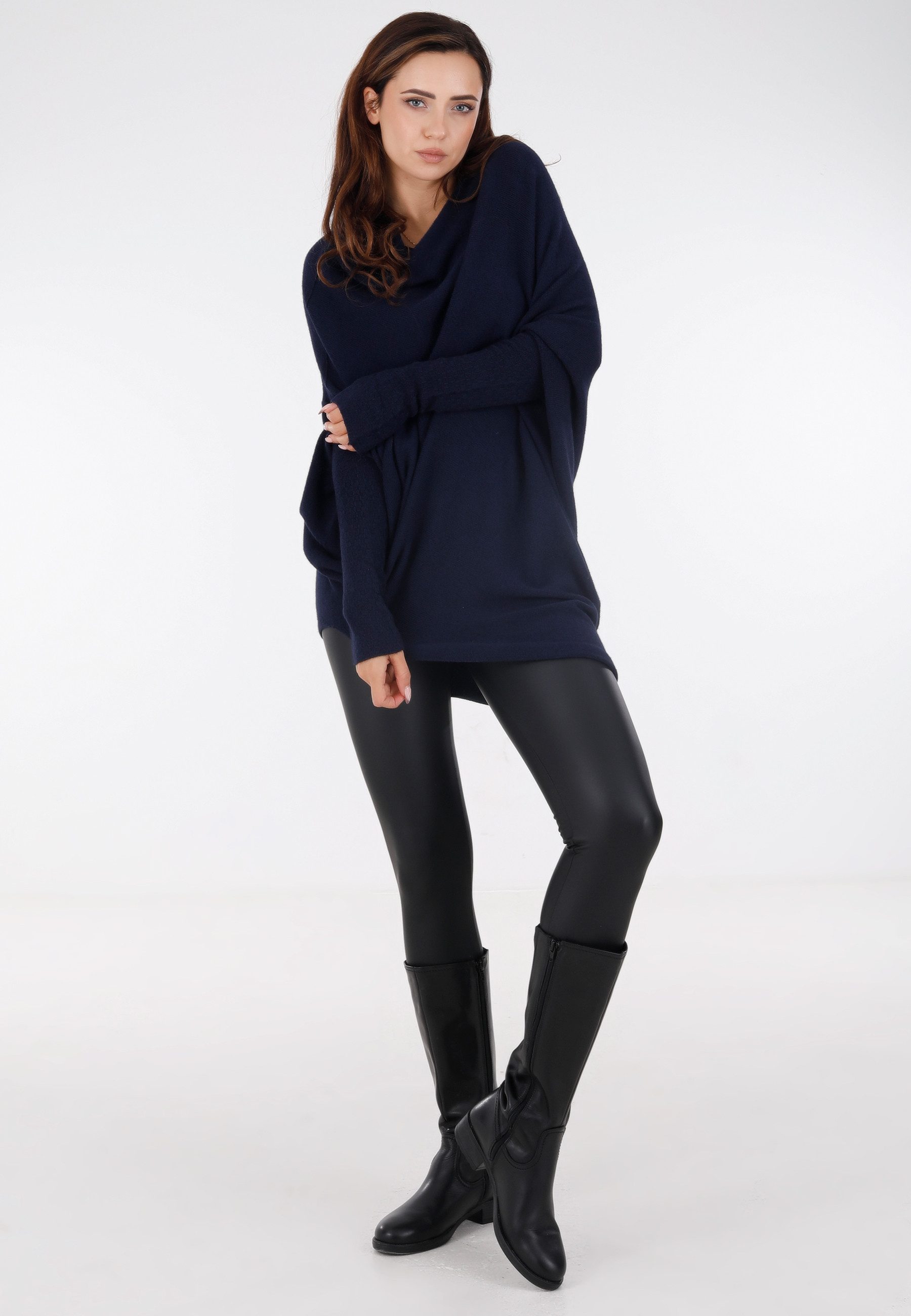 YC Fashion & Style Strickpullover "Casual Chic: Asymmetrischer Pullover in günstig online kaufen