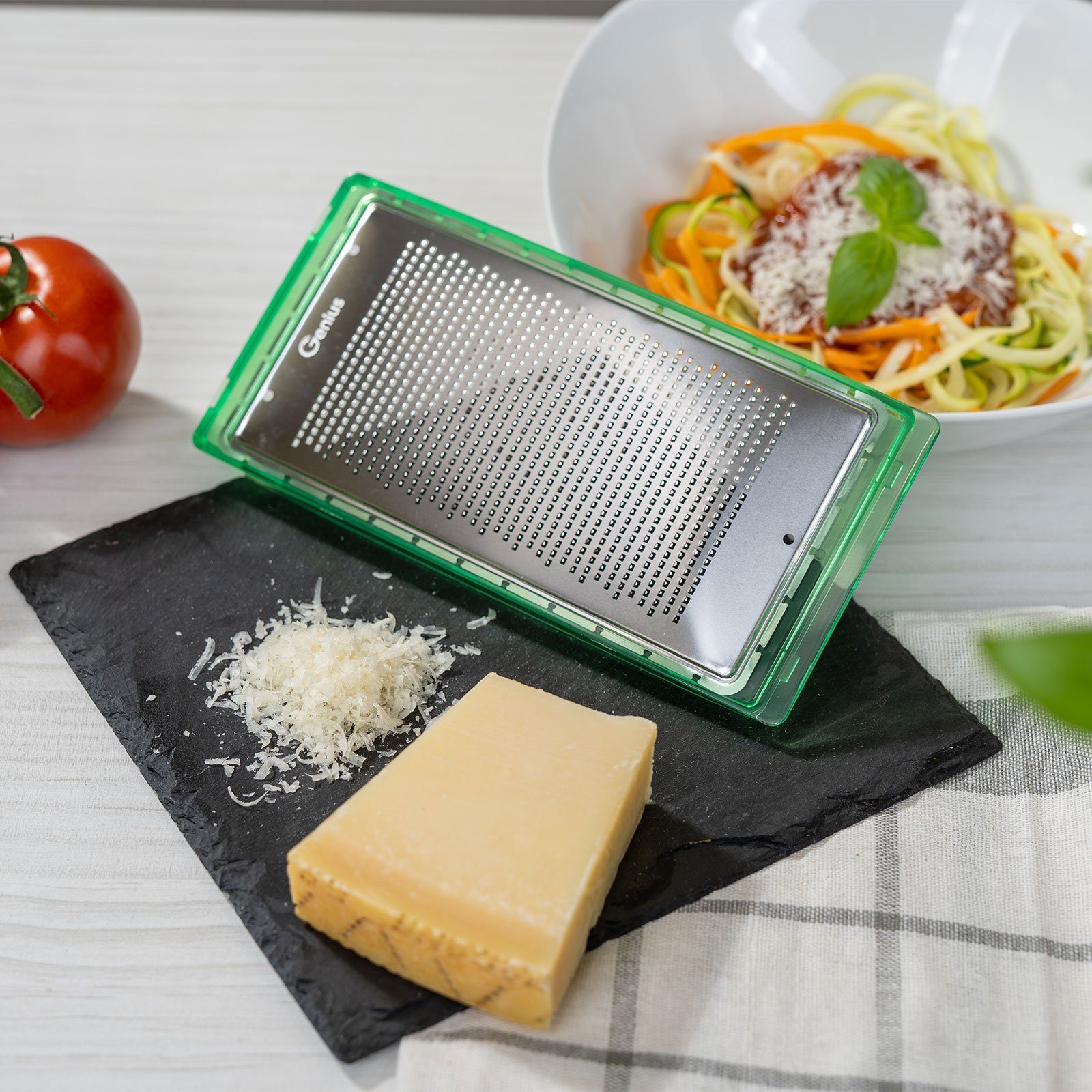 Genius Gemüseschneider Nicer Dicer Zubehör-Set 6-teilig, Messereinsätze mit dem Nicer Dicer Exclusive kompatibel