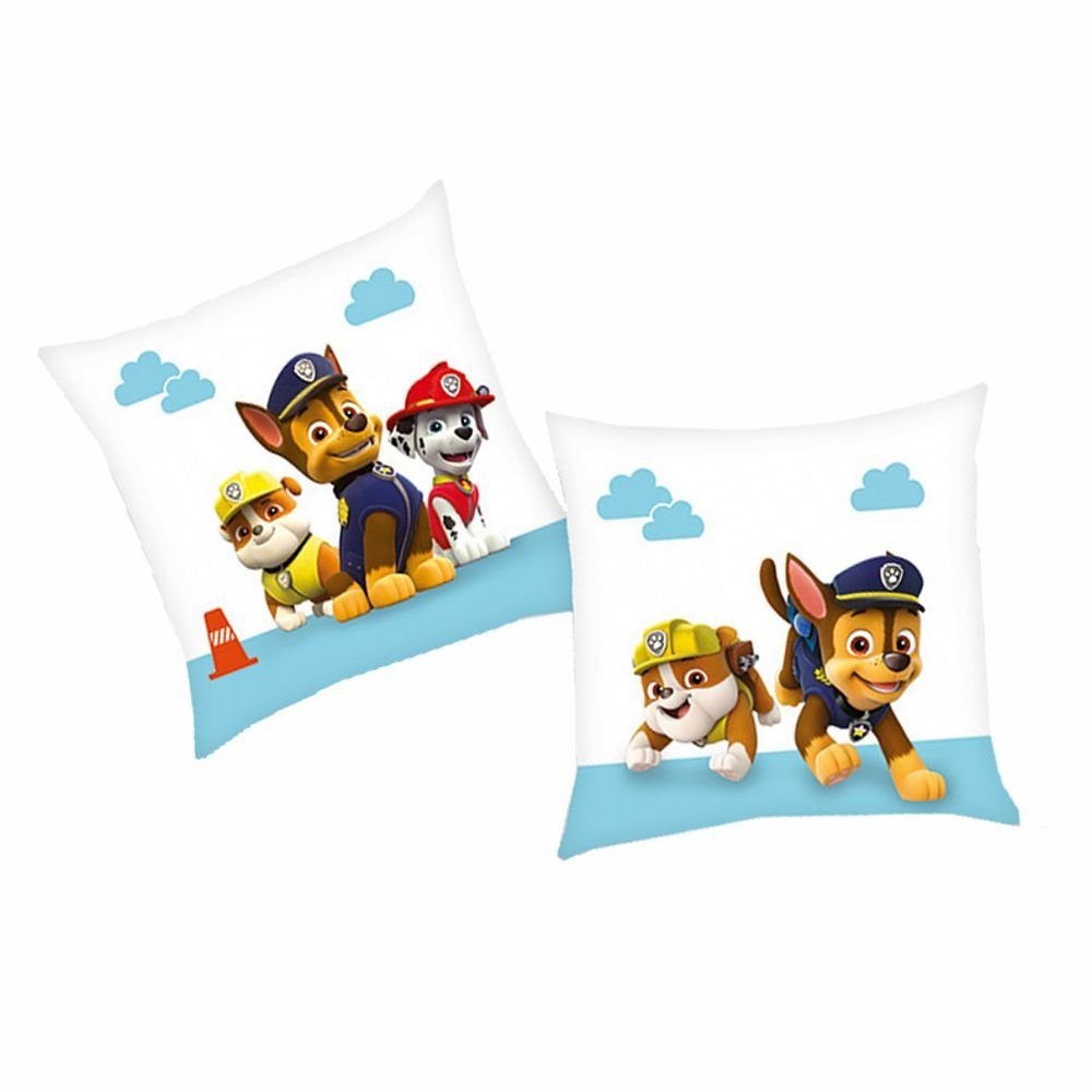 40 Dekokissen cm Paw PATROL Deko-Kissen 40 PAW Patrol x Wende-Motiv Helden Kinder