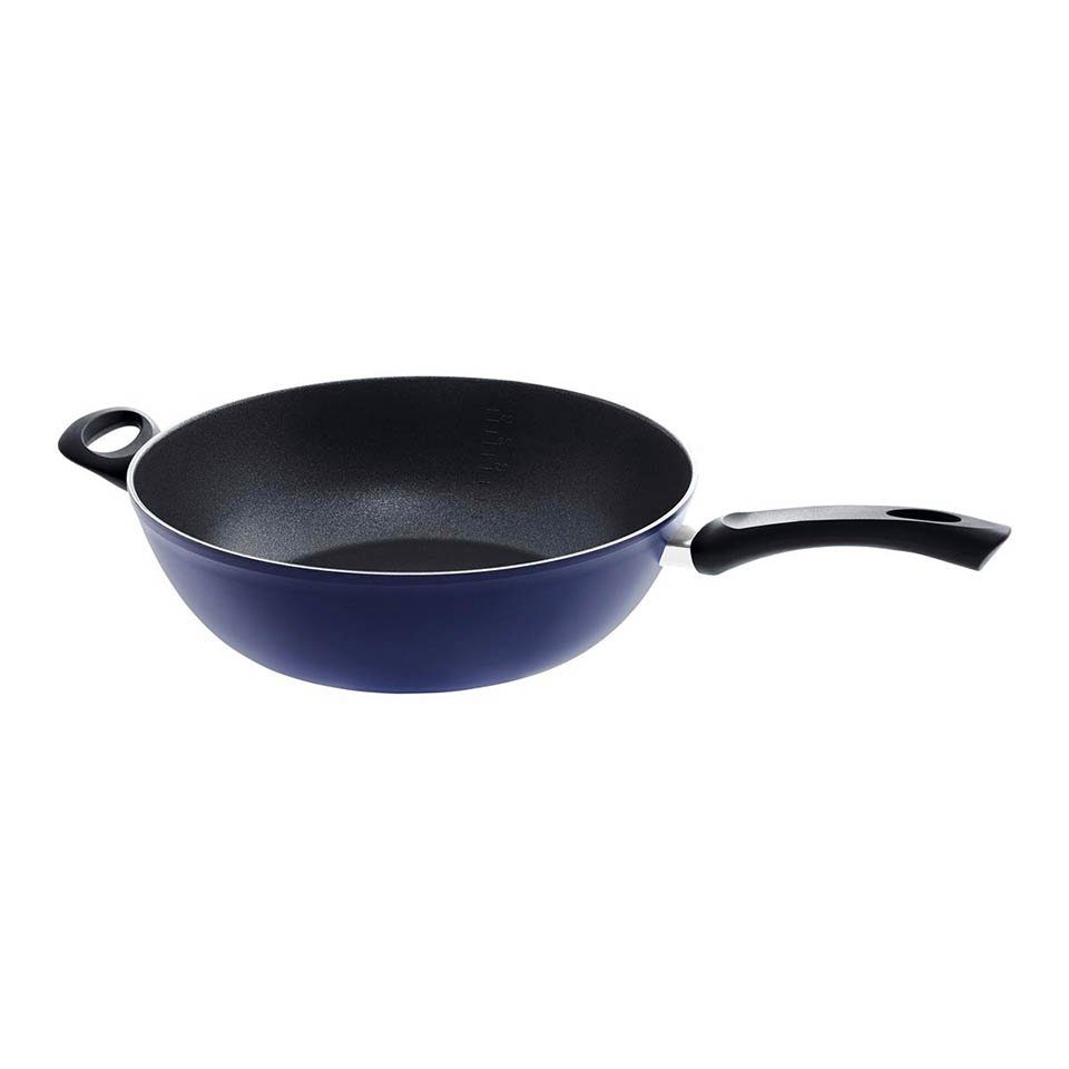 Color Fissler Wok blue 32cm Edition Wok