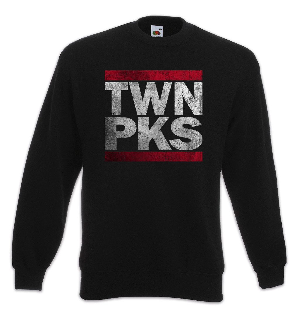 Sweatshirt Twn Pks Sweatshirt Twin Film TV Serie DMC Series Peaks Letters Run
