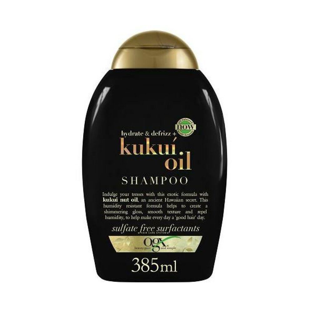 OGX Haarshampoo Kukui Oil Anti-Frizz Hair Shampoo 385ml