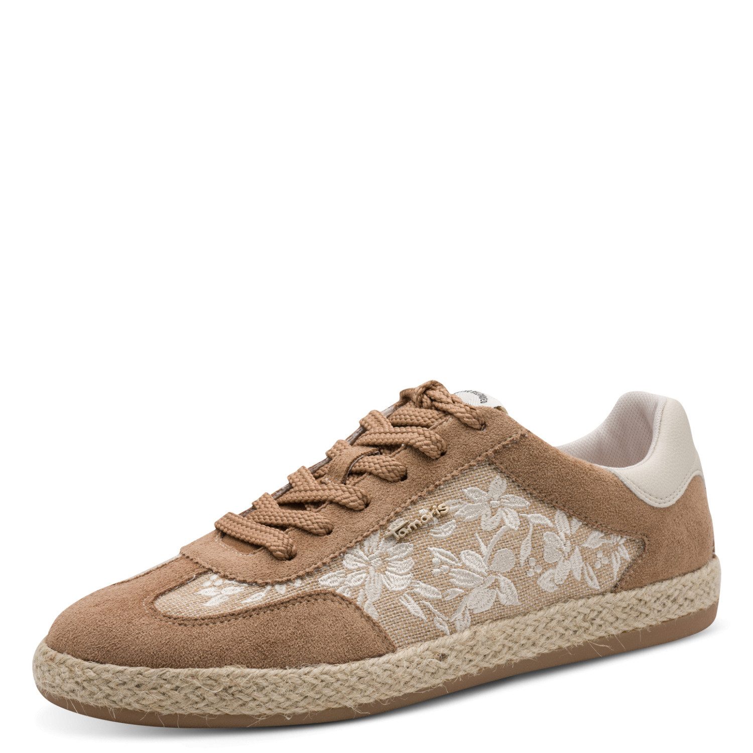Tamaris Plateausneaker, Schnürschuh, Halbschuh, Freizeitschuh in veganer Ve günstig online kaufen